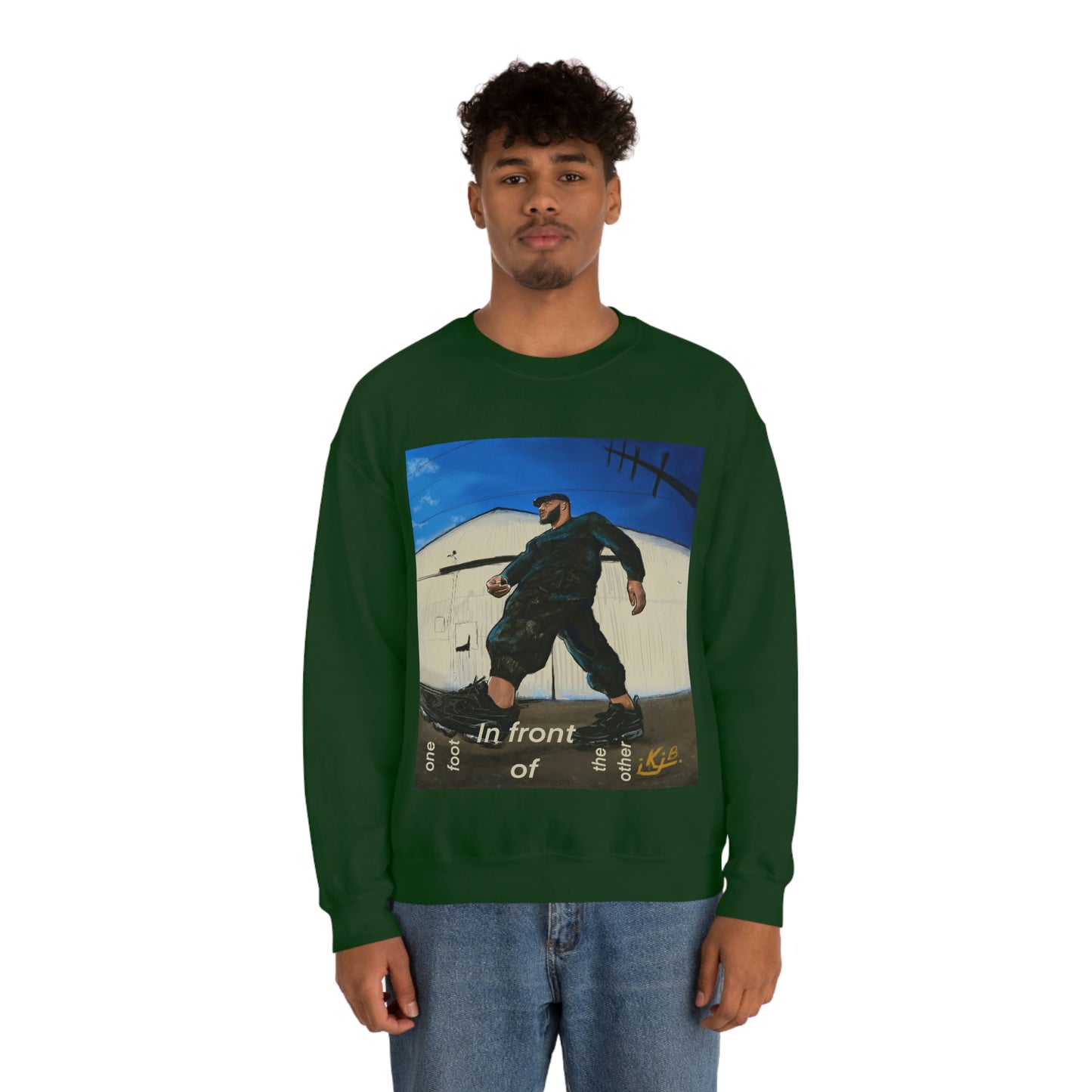 ONE FOOT IN FRONT OF THE OTHER - UNISEX - SWEATSHIRT