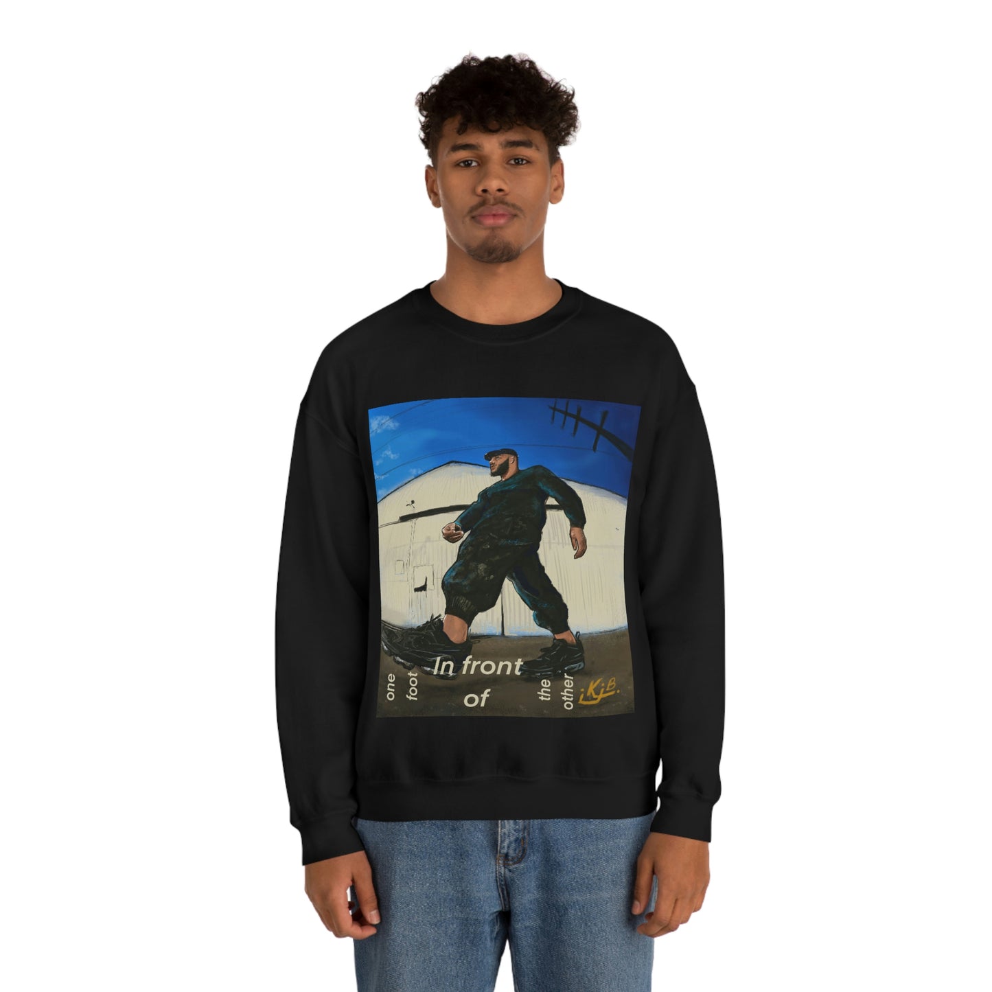 ONE FOOT IN FRONT OF THE OTHER - UNISEX - SWEATSHIRT