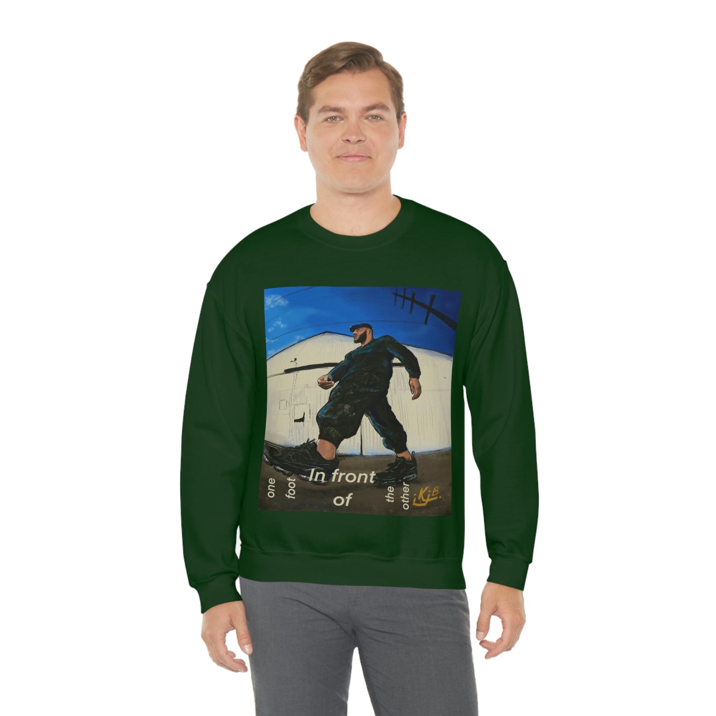 ONE FOOT IN FRONT OF THE OTHER - UNISEX - SWEATSHIRT