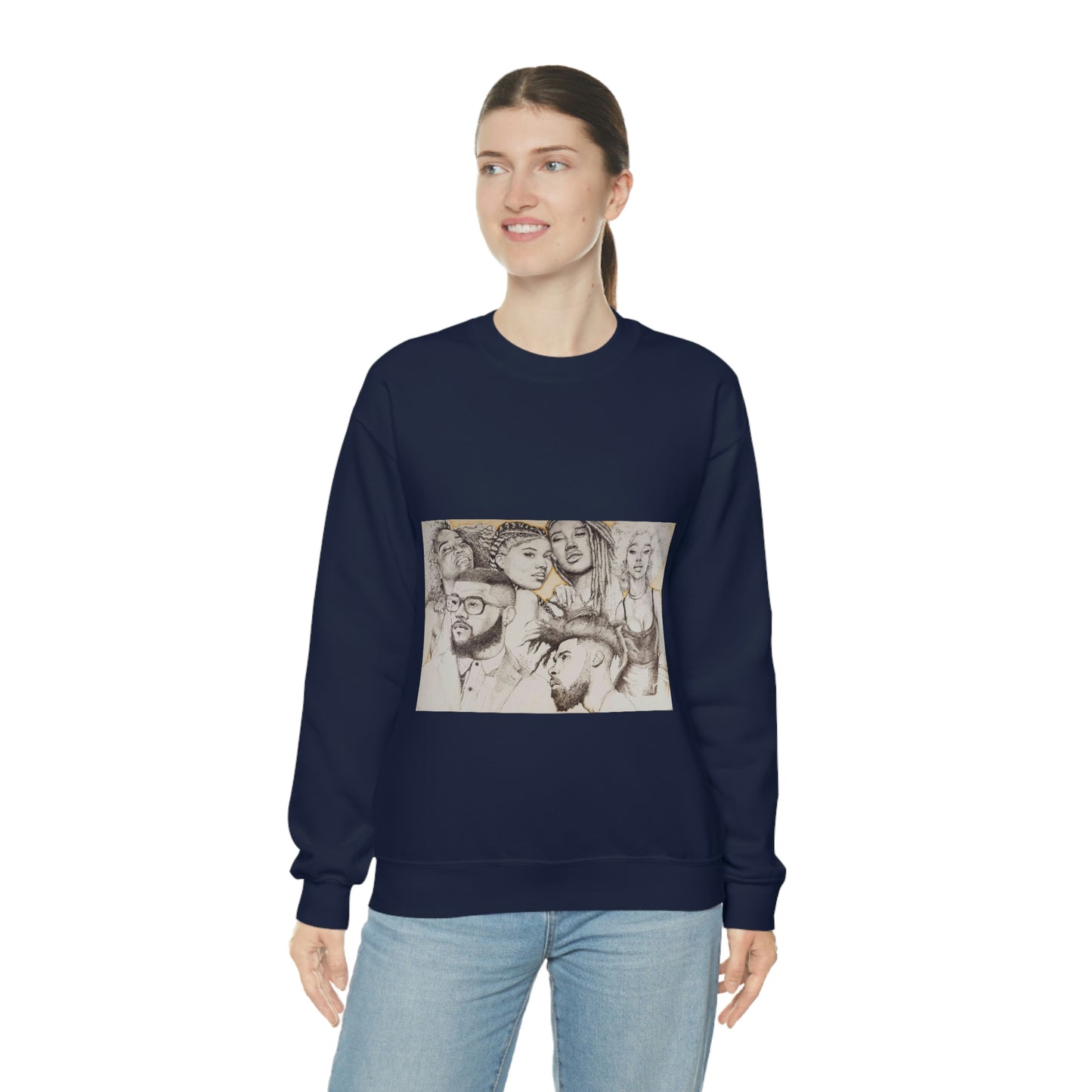 BLACK BEAUTY COLLAGE SWEATSHIRT