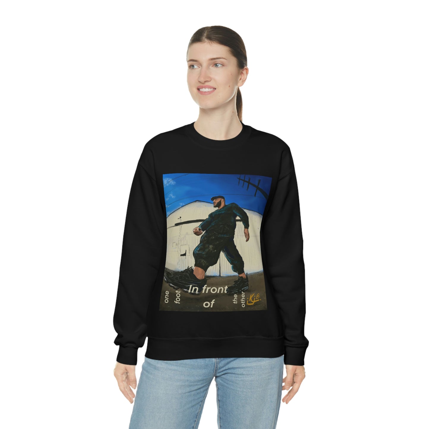 ONE FOOT IN FRONT OF THE OTHER - UNISEX - SWEATSHIRT