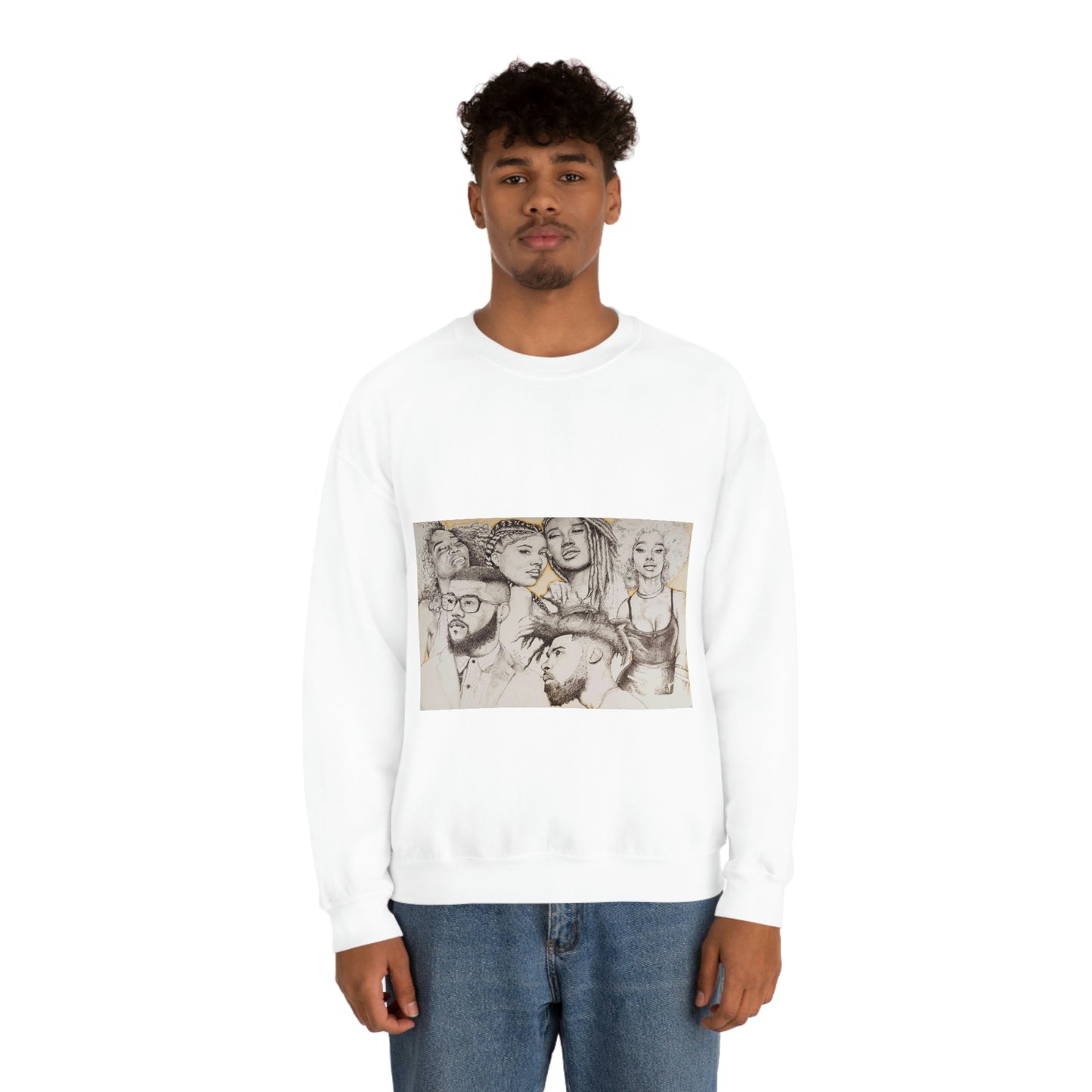 BLACK BEAUTY COLLAGE SWEATSHIRT