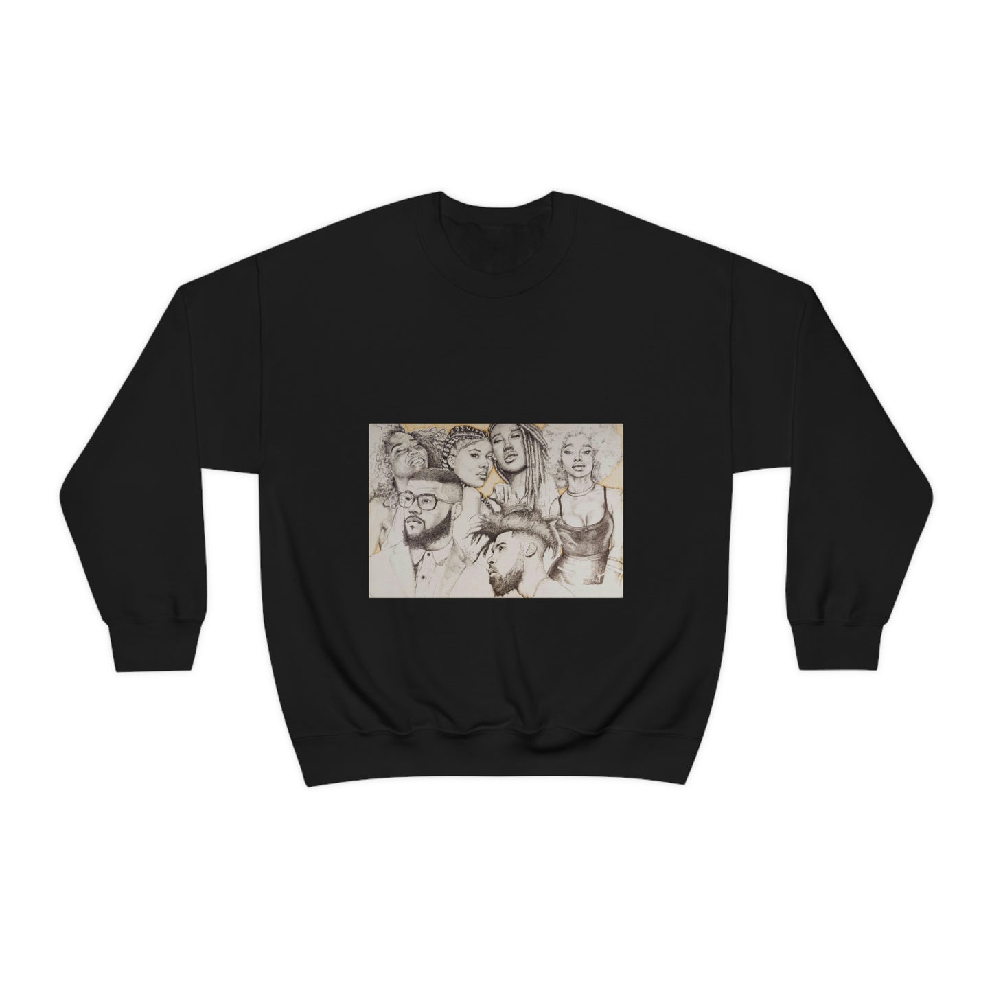 BLACK BEAUTY COLLAGE SWEATSHIRT