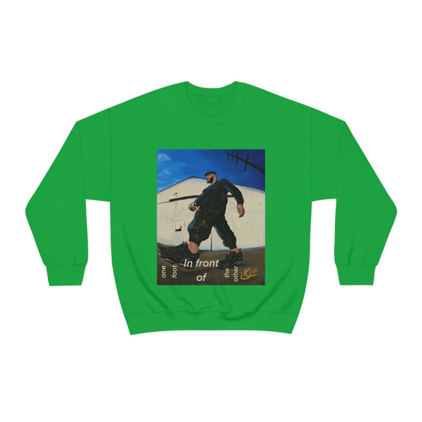 ONE FOOT IN FRONT OF THE OTHER - UNISEX - SWEATSHIRT