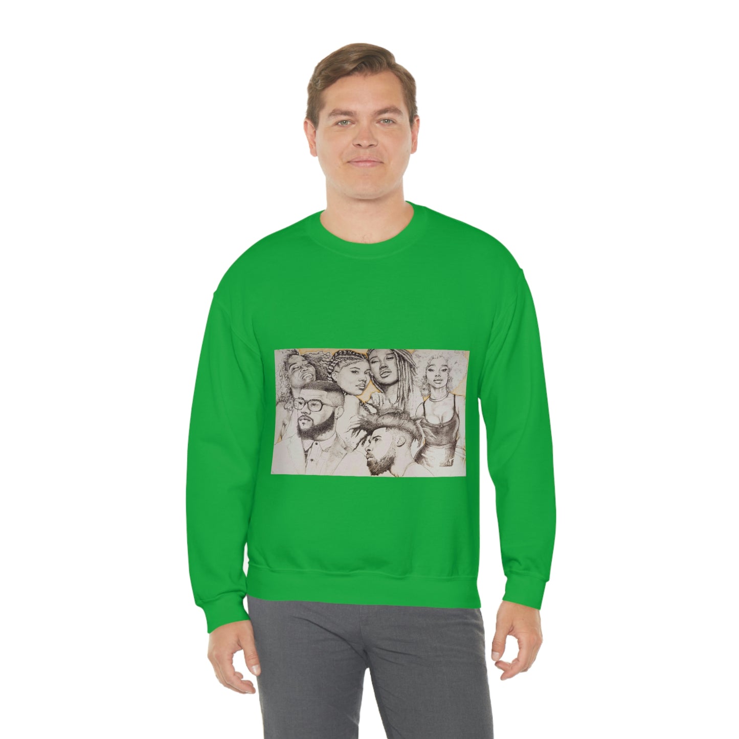 BLACK BEAUTY COLLAGE SWEATSHIRT