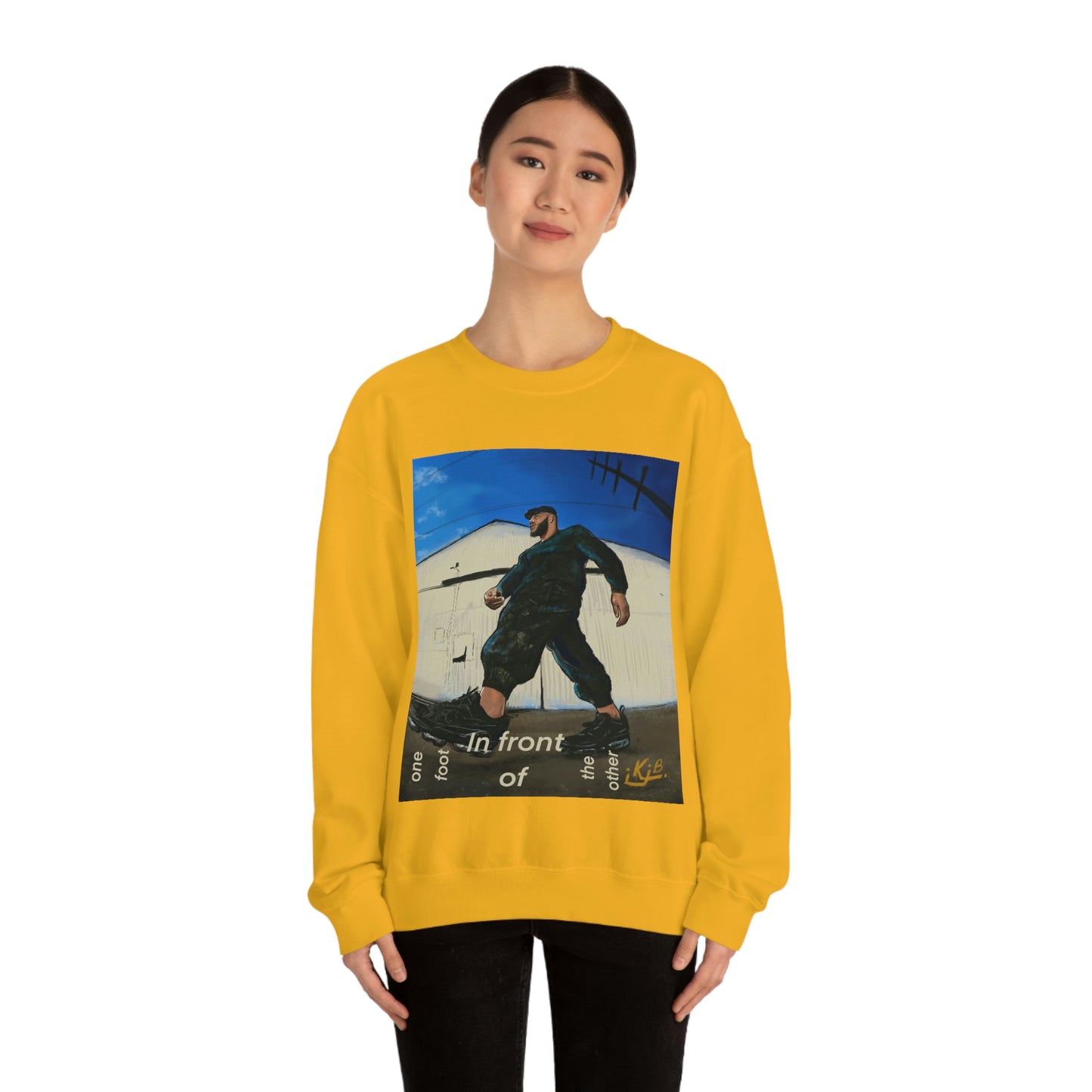 ONE FOOT IN FRONT OF THE OTHER - UNISEX - SWEATSHIRT