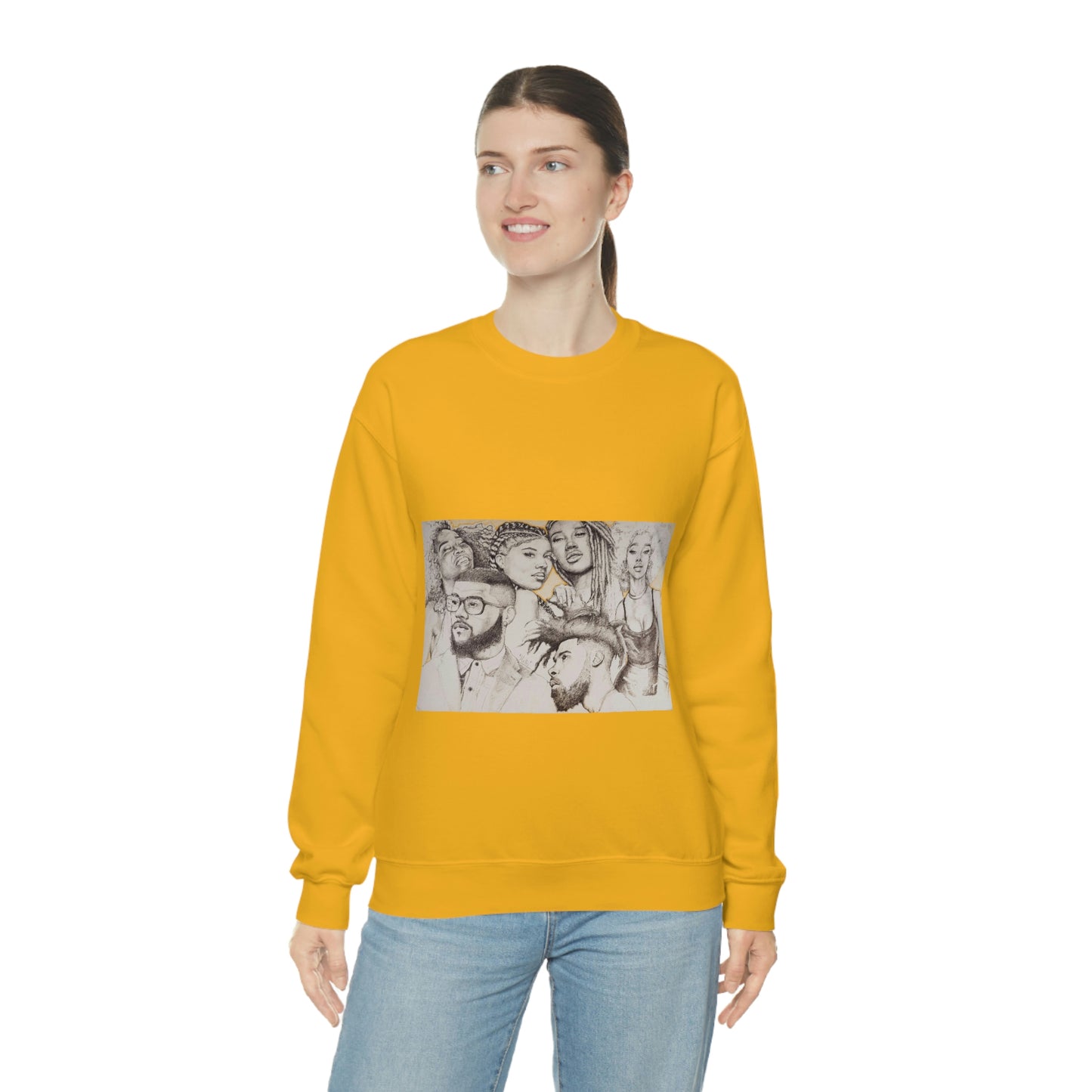 BLACK BEAUTY COLLAGE SWEATSHIRT