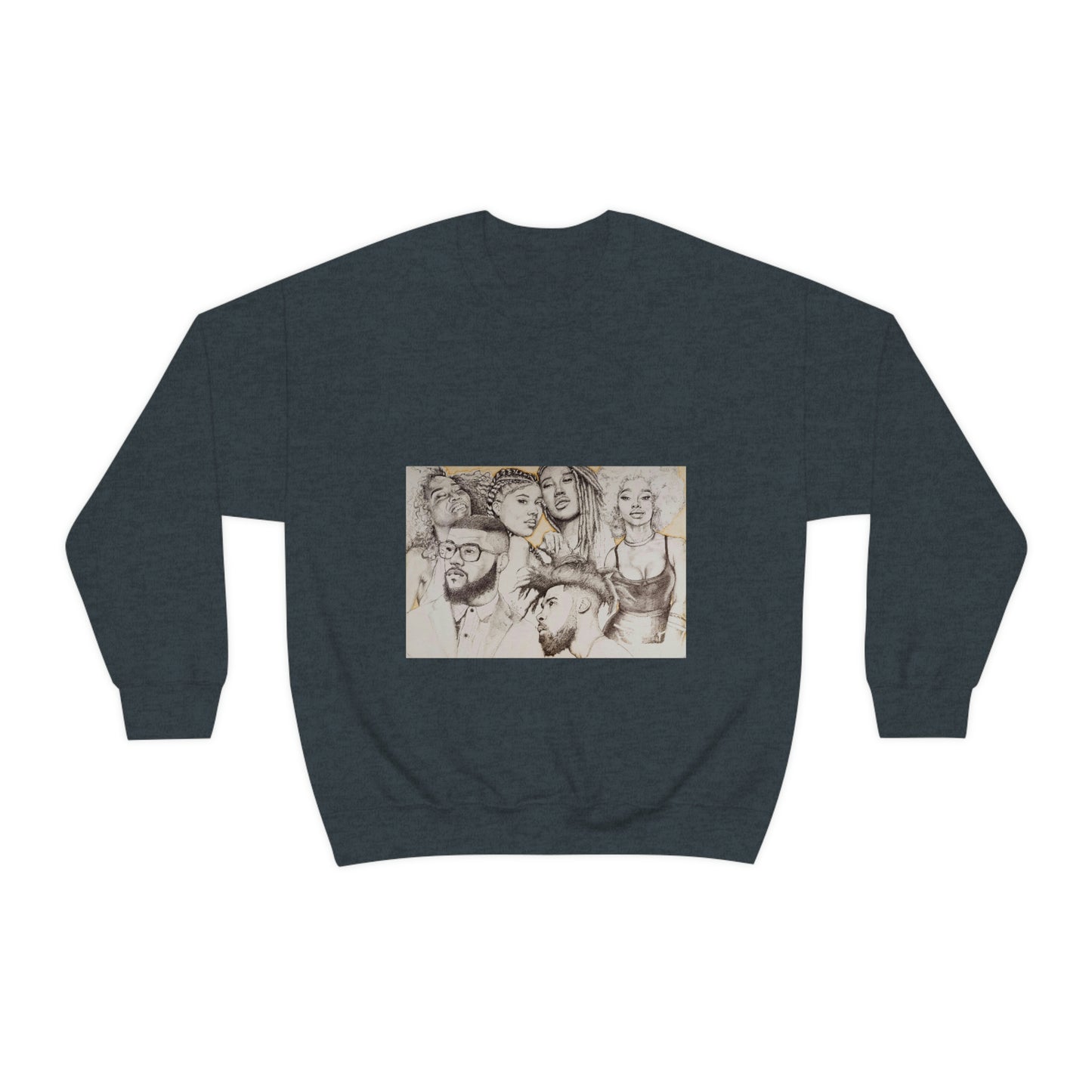 BLACK BEAUTY COLLAGE SWEATSHIRT