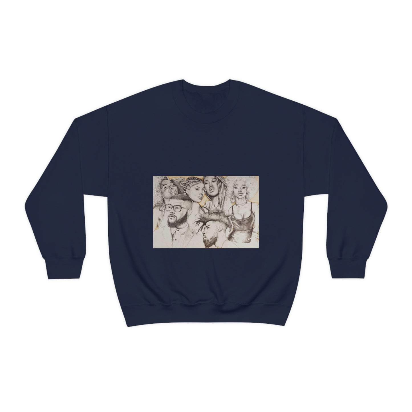 BLACK BEAUTY COLLAGE SWEATSHIRT
