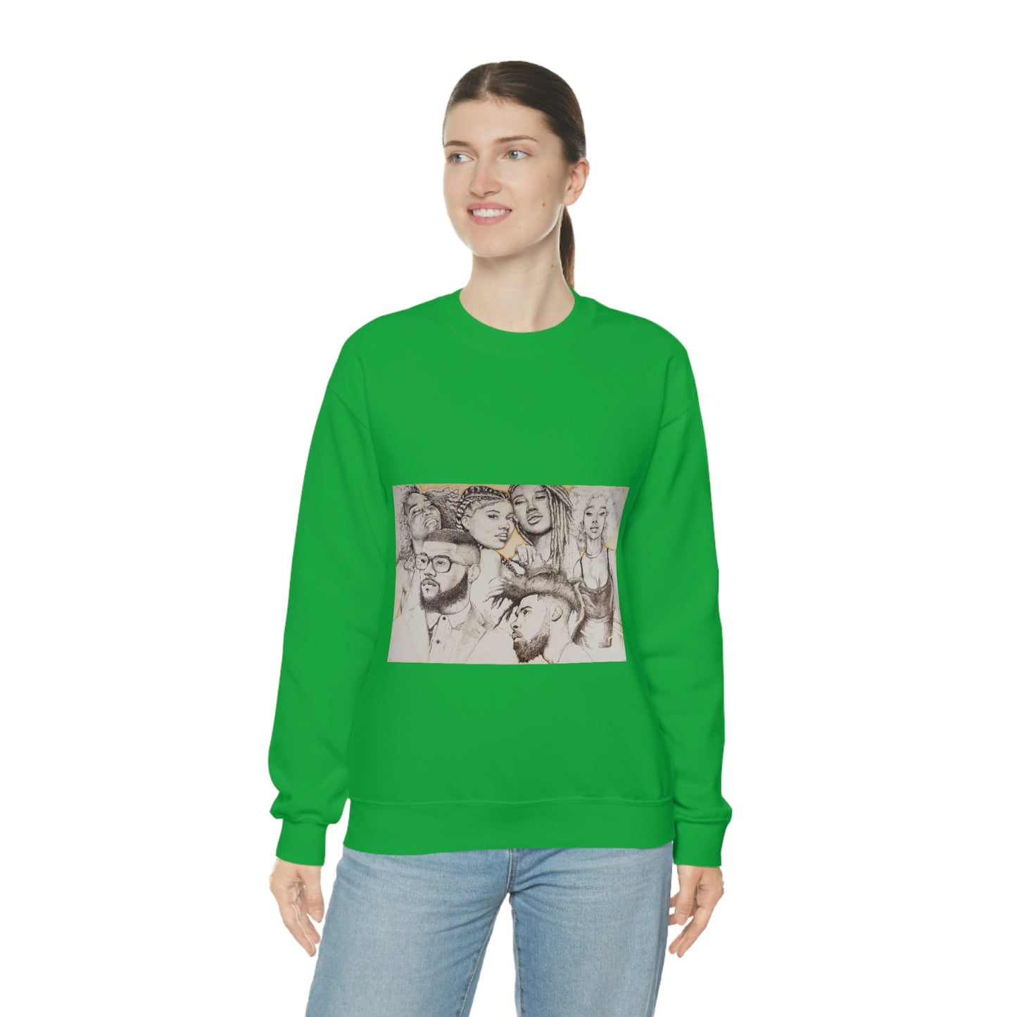BLACK BEAUTY COLLAGE SWEATSHIRT