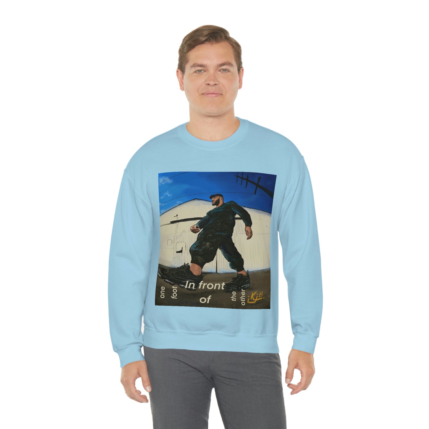ONE FOOT IN FRONT OF THE OTHER - UNISEX - SWEATSHIRT