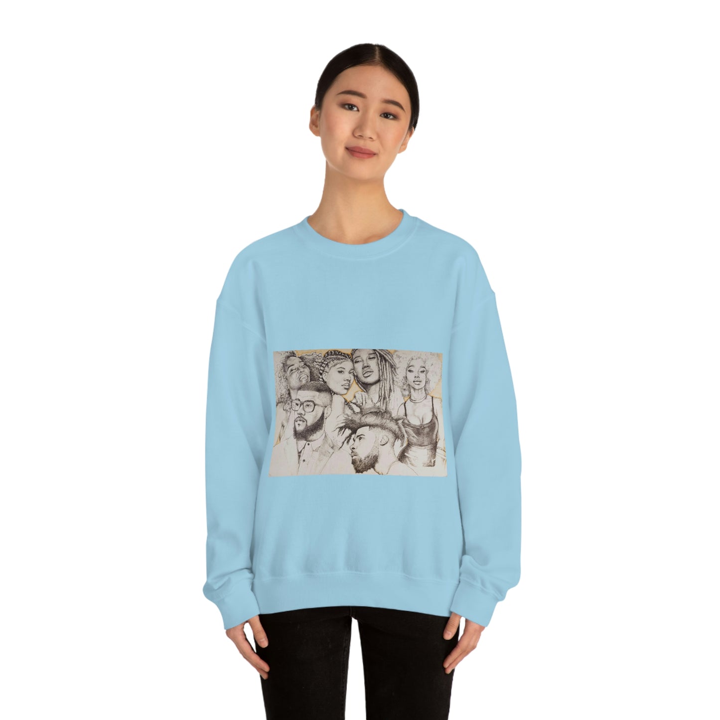 BLACK BEAUTY COLLAGE SWEATSHIRT