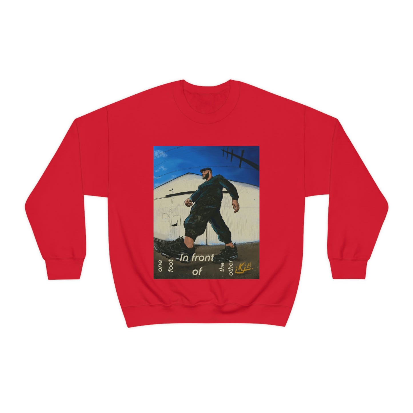 ONE FOOT IN FRONT OF THE OTHER - UNISEX - SWEATSHIRT