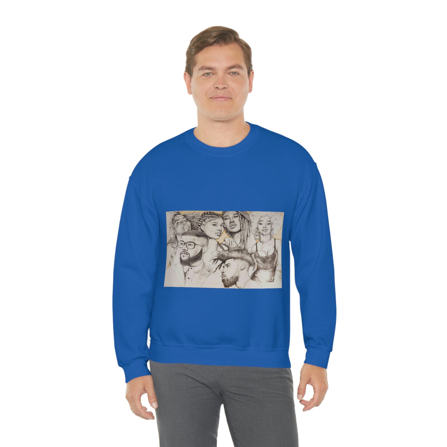 BLACK BEAUTY COLLAGE SWEATSHIRT