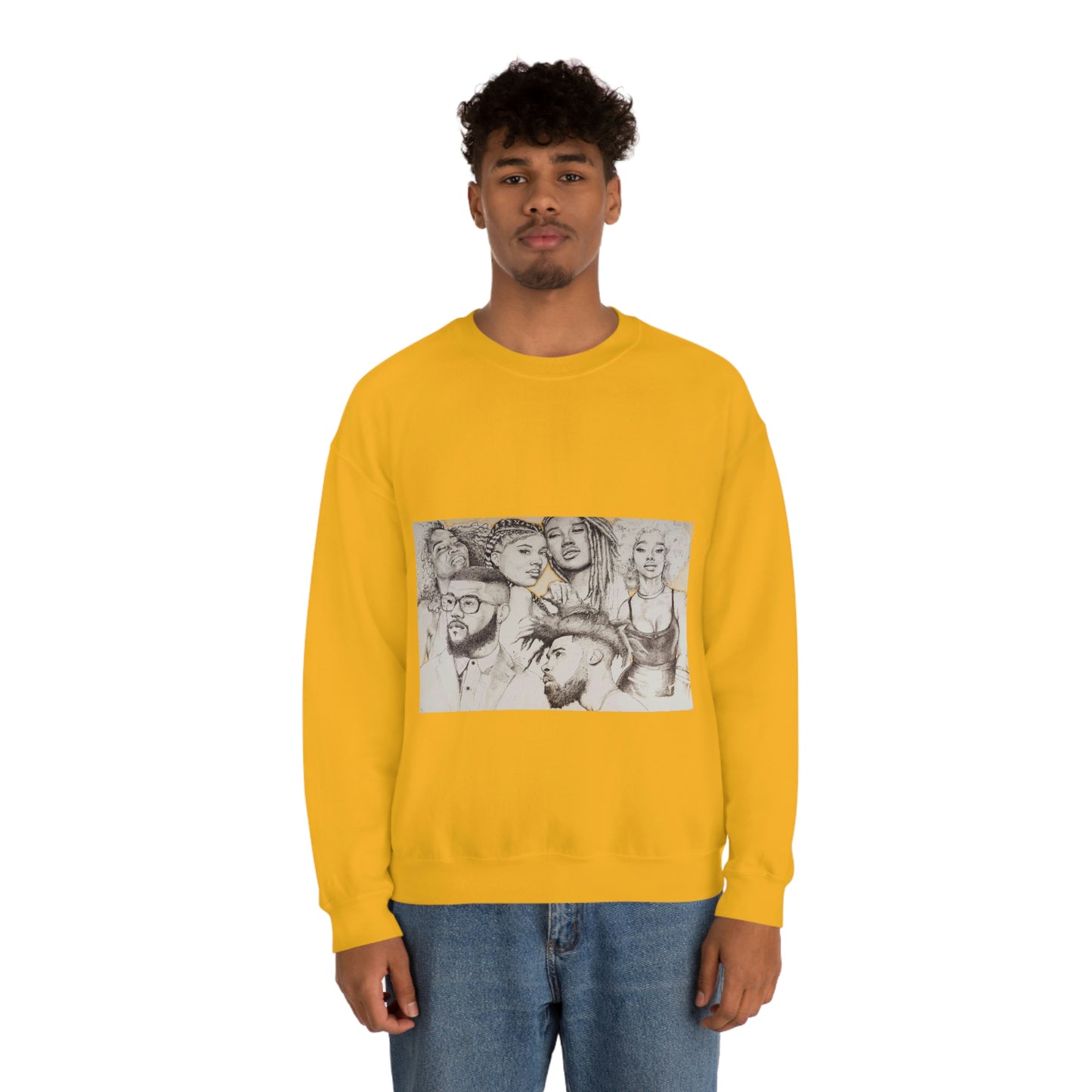 BLACK BEAUTY COLLAGE SWEATSHIRT