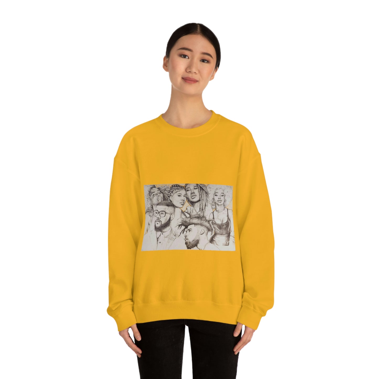 BLACK BEAUTY COLLAGE SWEATSHIRT