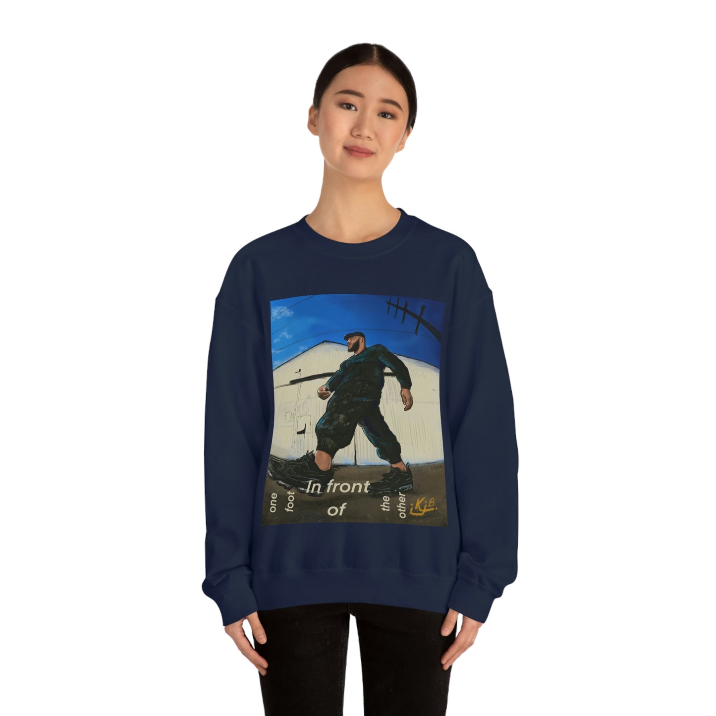 ONE FOOT IN FRONT OF THE OTHER - UNISEX - SWEATSHIRT