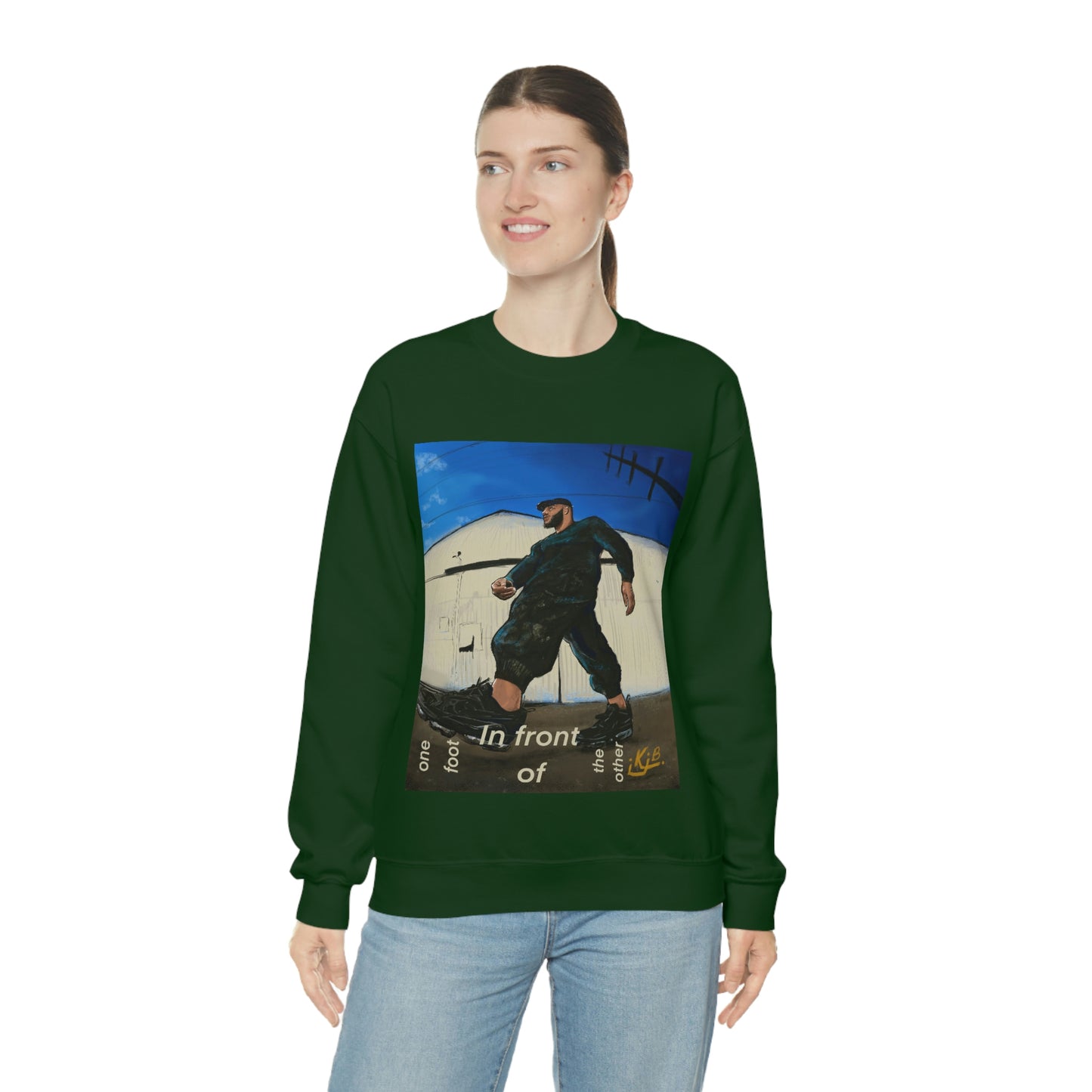 ONE FOOT IN FRONT OF THE OTHER - UNISEX - SWEATSHIRT
