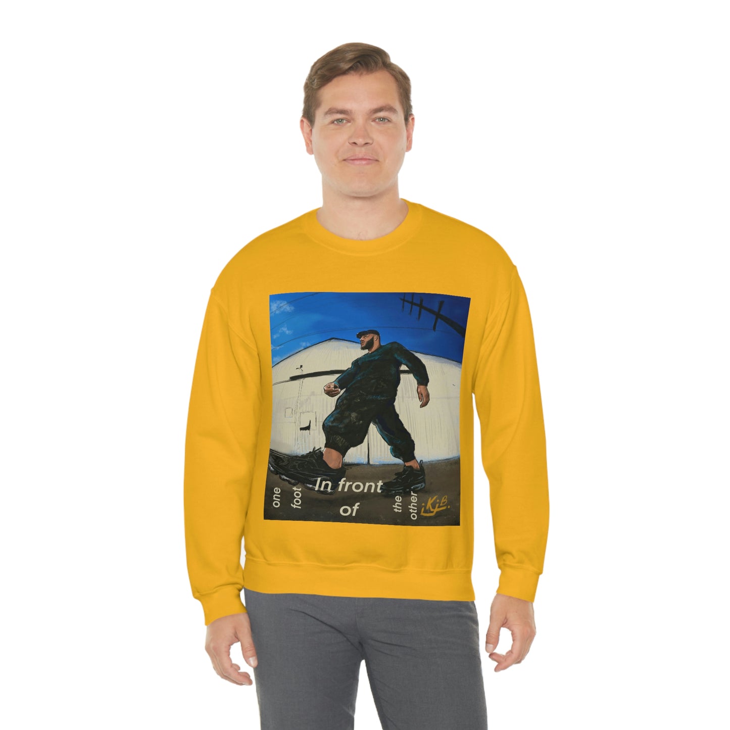 ONE FOOT IN FRONT OF THE OTHER - UNISEX - SWEATSHIRT