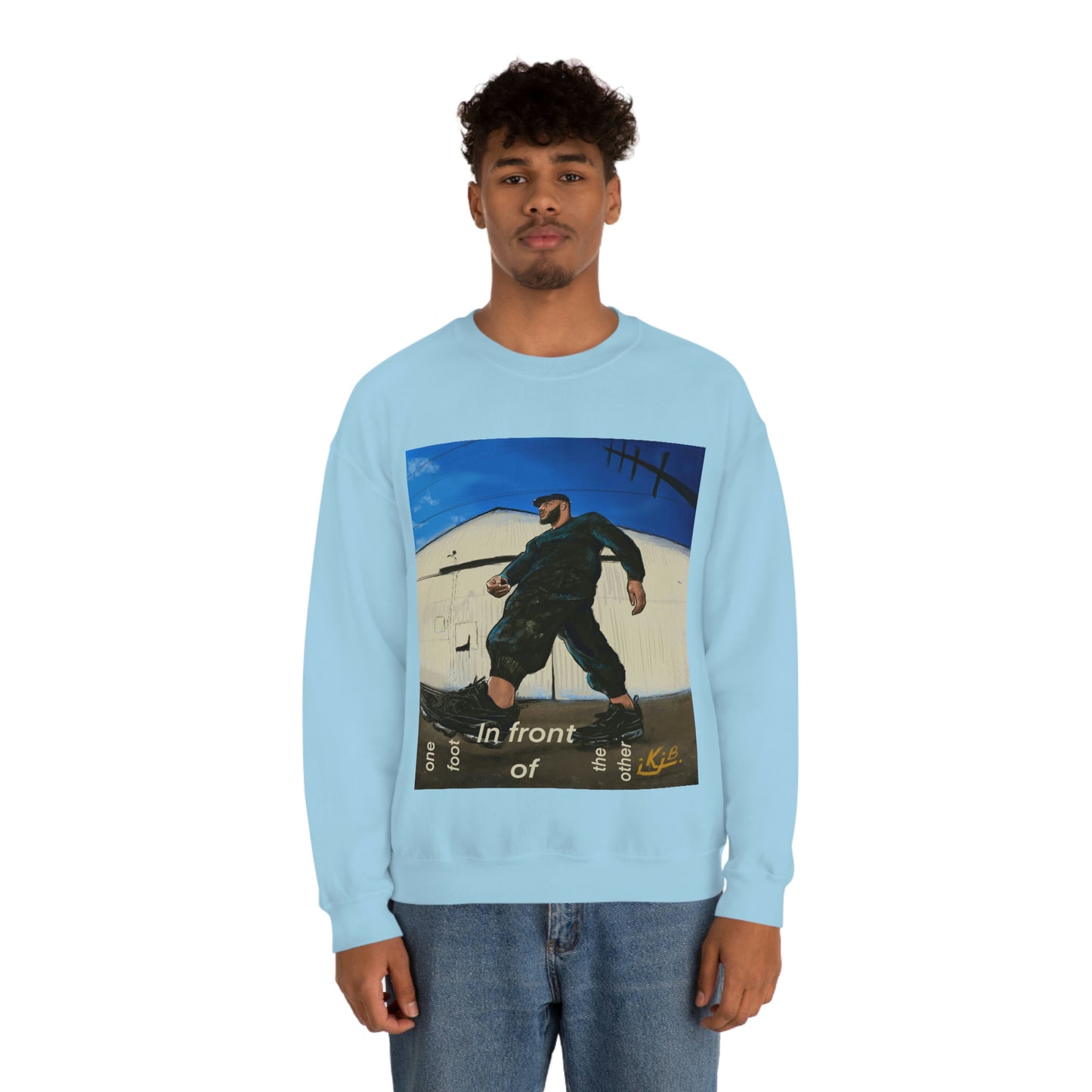 ONE FOOT IN FRONT OF THE OTHER - UNISEX - SWEATSHIRT