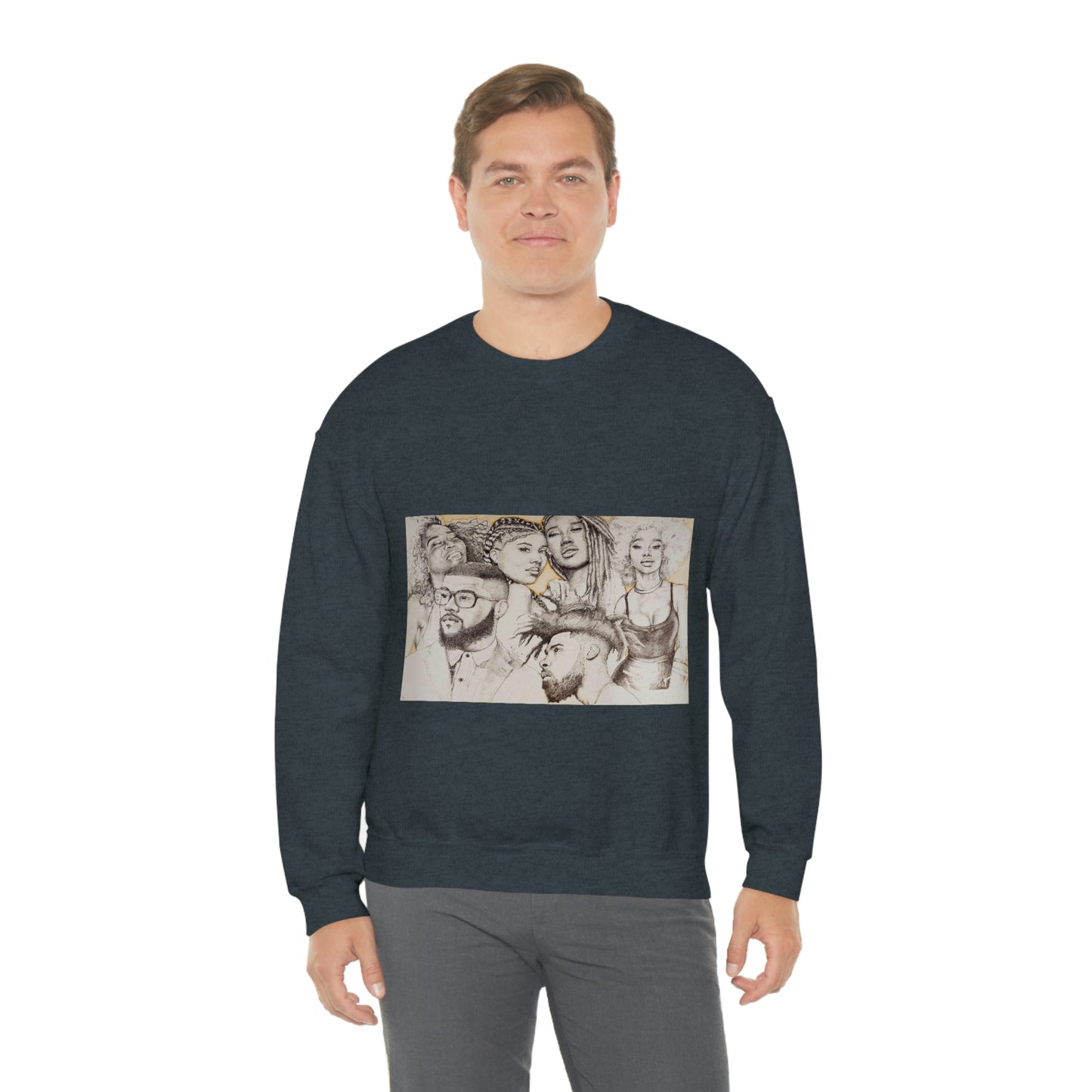 BLACK BEAUTY COLLAGE SWEATSHIRT