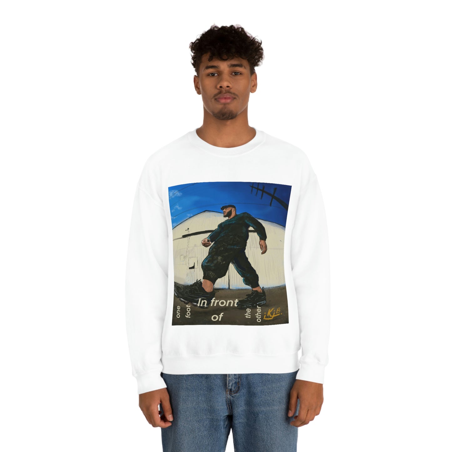 ONE FOOT IN FRONT OF THE OTHER - UNISEX - SWEATSHIRT