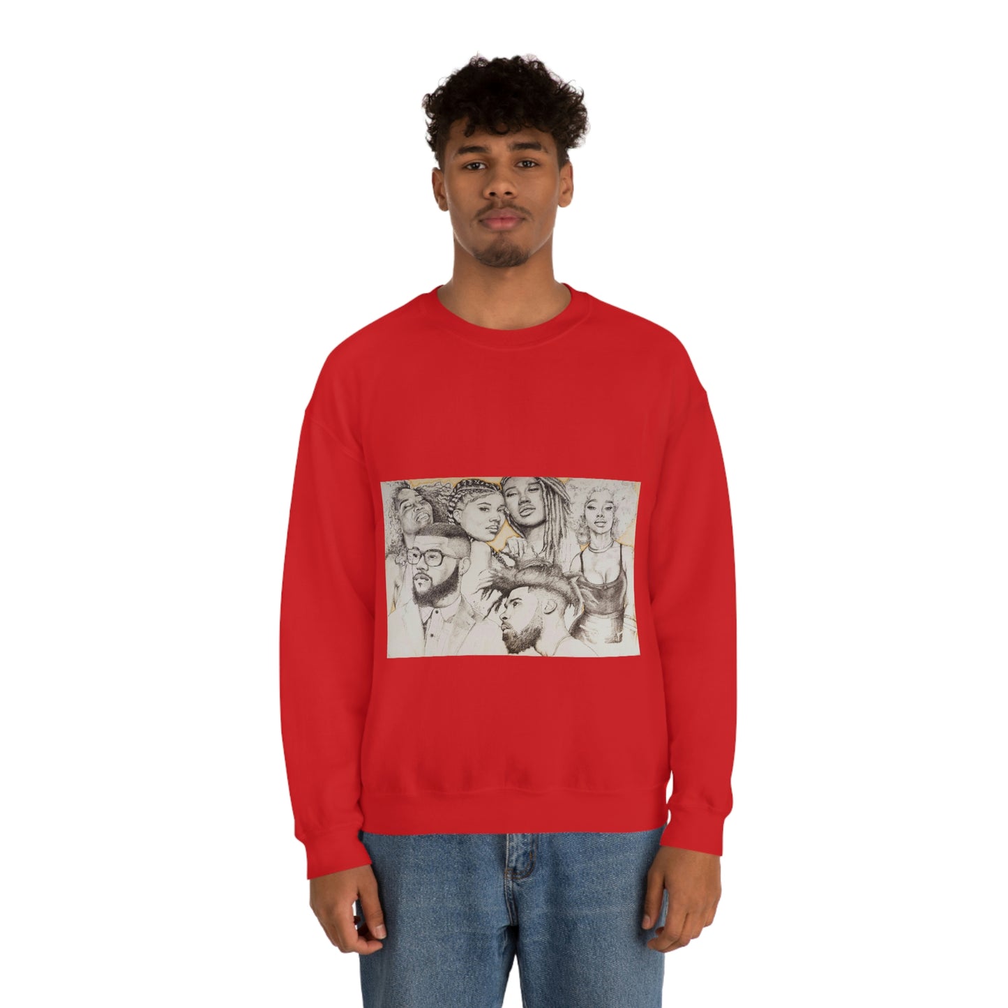 BLACK BEAUTY COLLAGE SWEATSHIRT