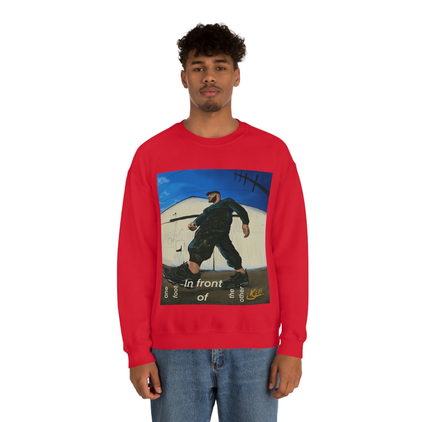 ONE FOOT IN FRONT OF THE OTHER - UNISEX - SWEATSHIRT