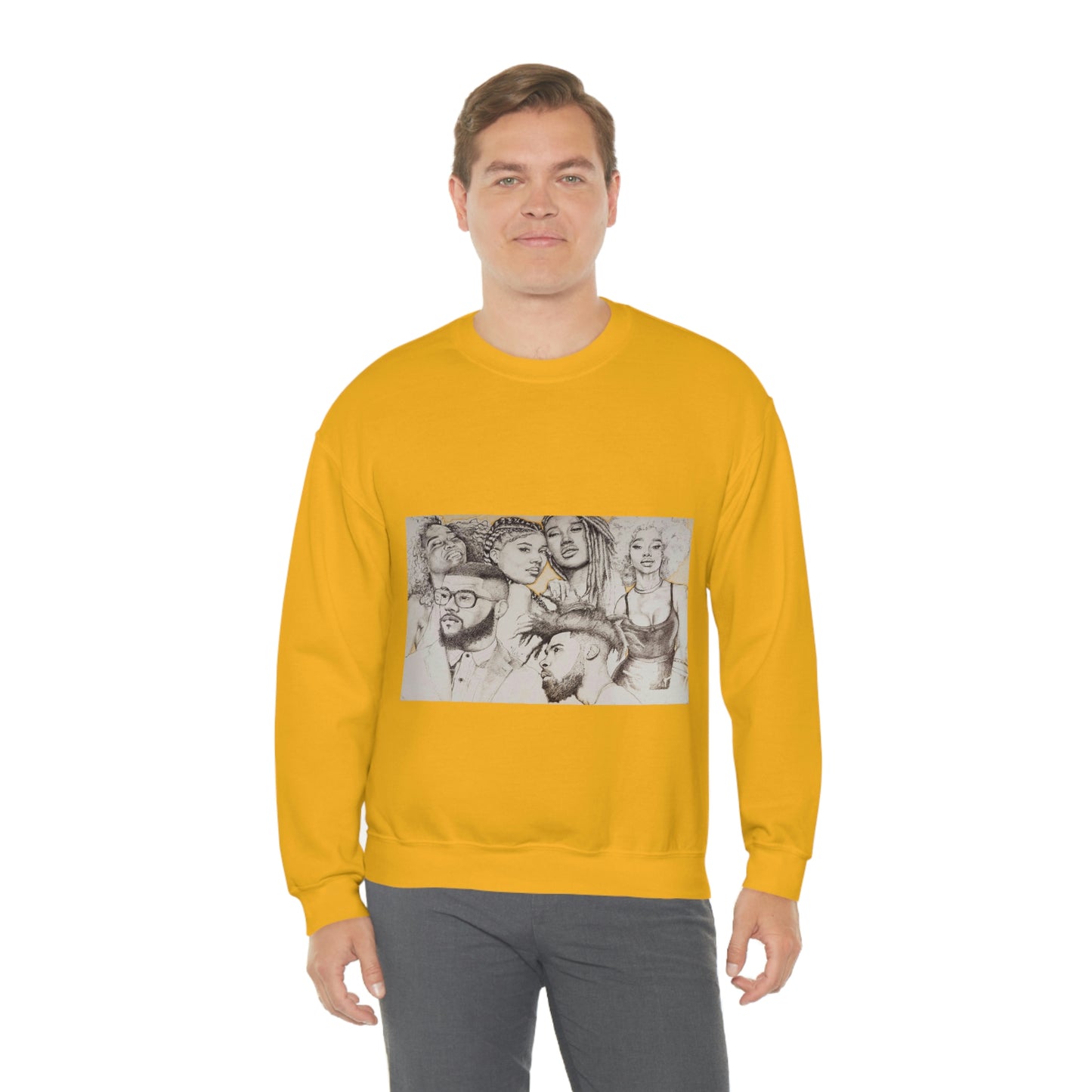 BLACK BEAUTY COLLAGE SWEATSHIRT