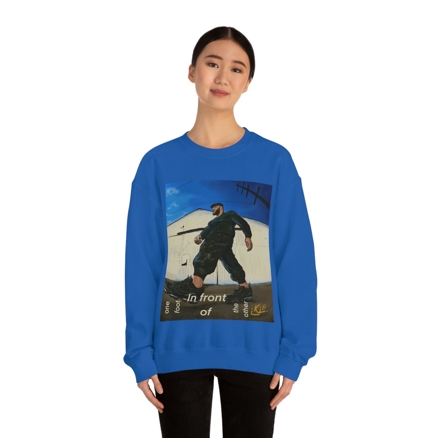 ONE FOOT IN FRONT OF THE OTHER - UNISEX - SWEATSHIRT