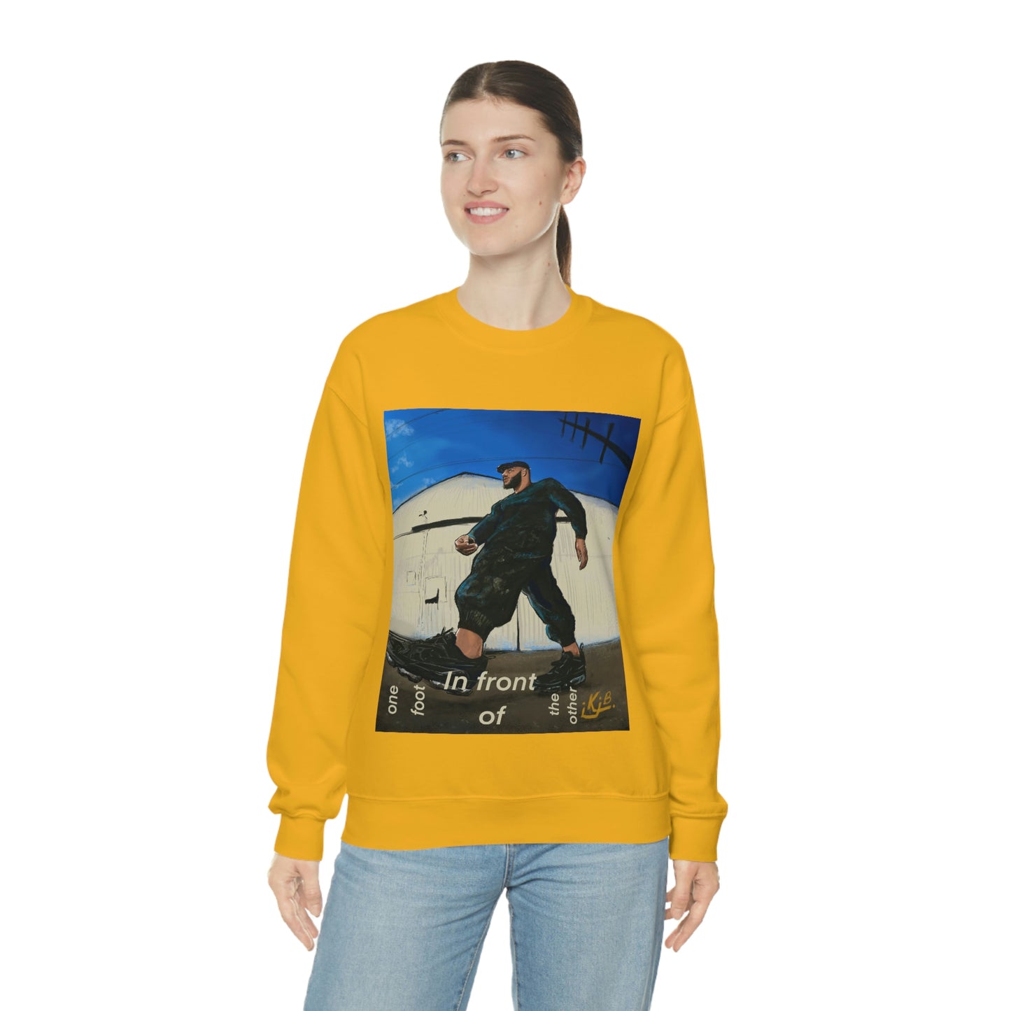 ONE FOOT IN FRONT OF THE OTHER - UNISEX - SWEATSHIRT