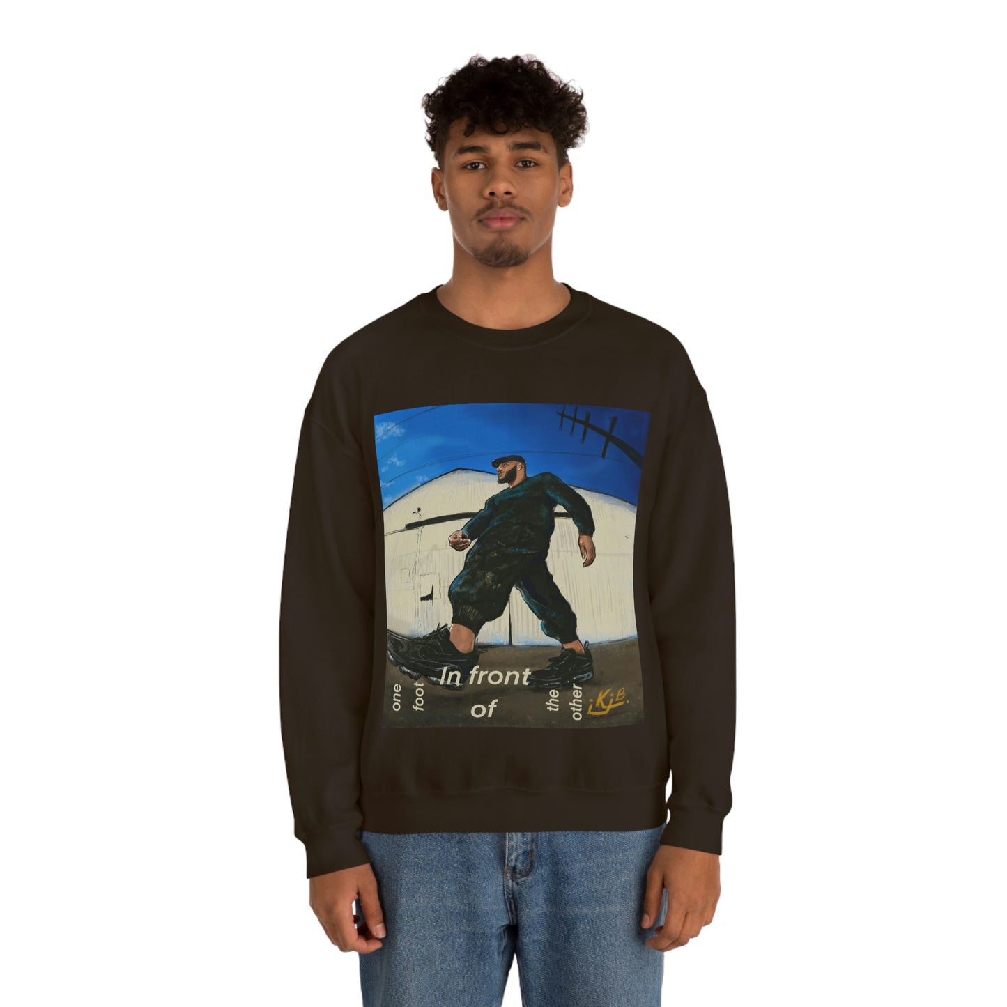 ONE FOOT IN FRONT OF THE OTHER - UNISEX - SWEATSHIRT