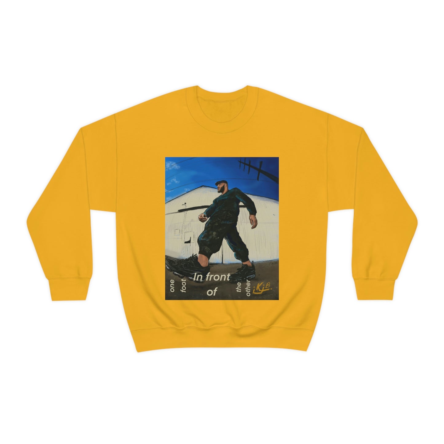 ONE FOOT IN FRONT OF THE OTHER - UNISEX - SWEATSHIRT