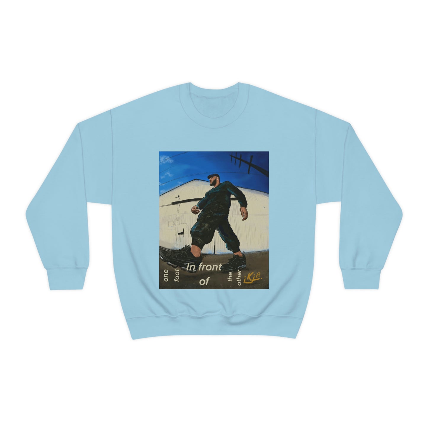 ONE FOOT IN FRONT OF THE OTHER - UNISEX - SWEATSHIRT