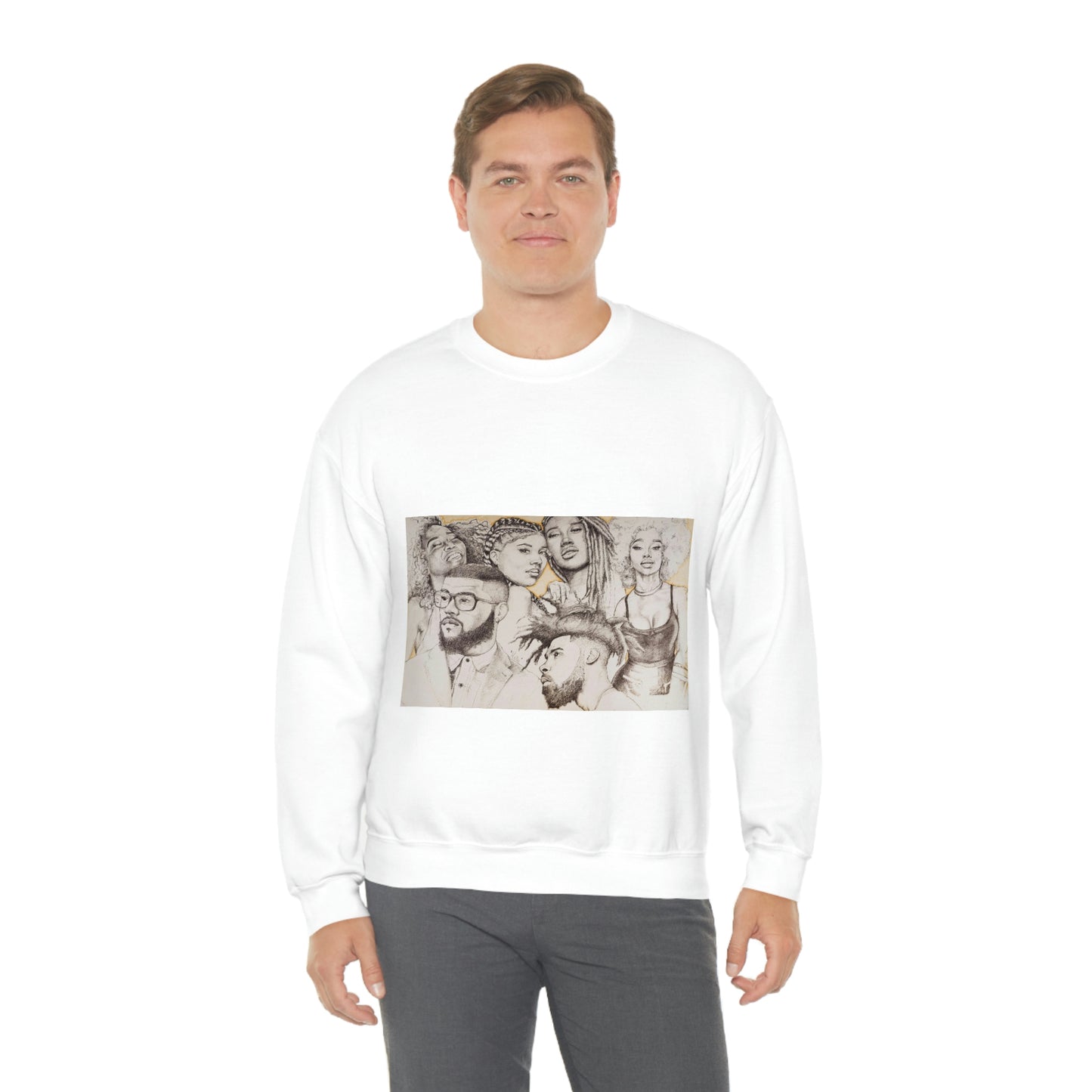 BLACK BEAUTY COLLAGE SWEATSHIRT