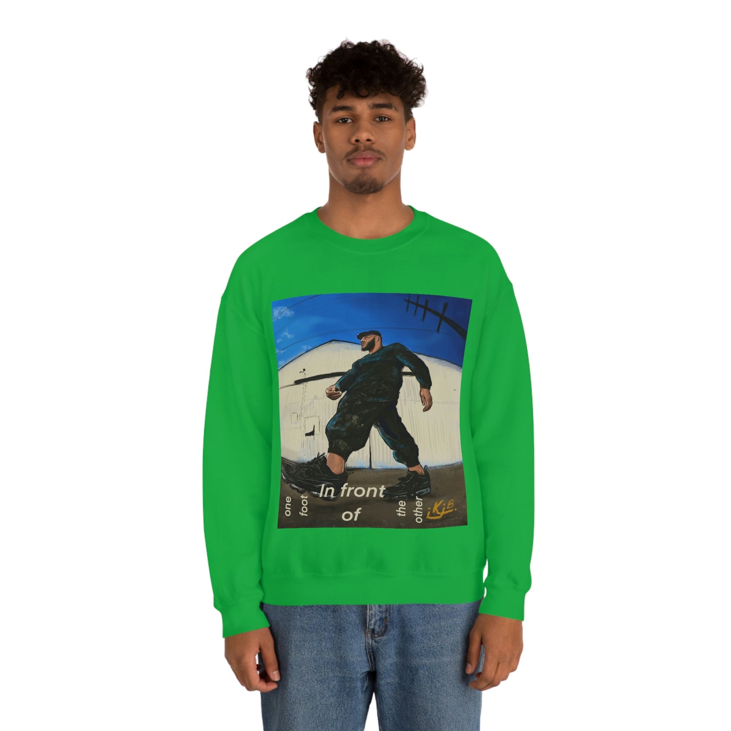 ONE FOOT IN FRONT OF THE OTHER - UNISEX - SWEATSHIRT