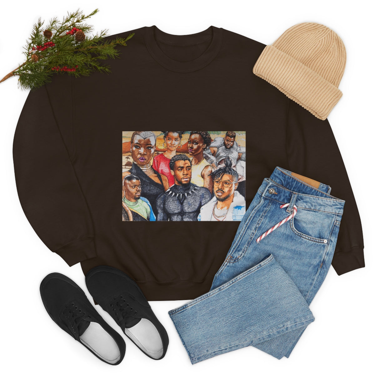 BLACK PANTHER - UNISEX - SWEATSHIRT