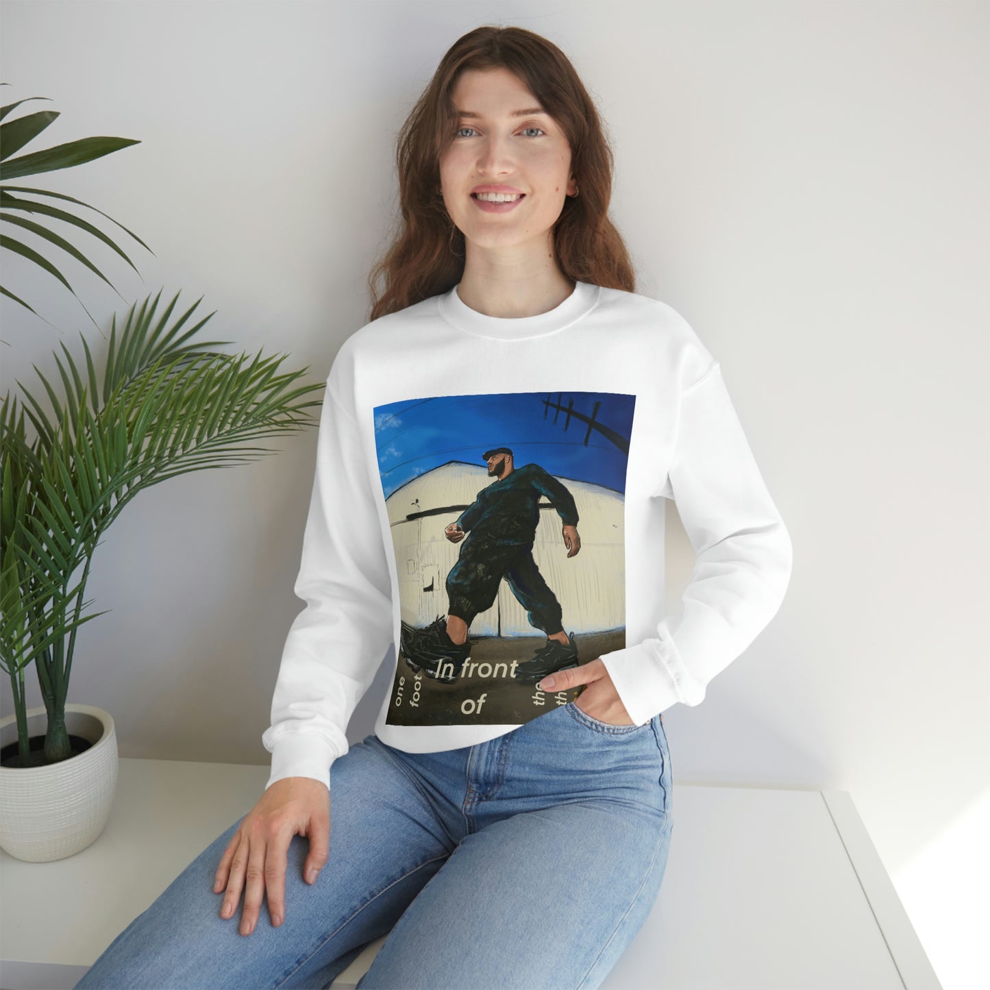ONE FOOT IN FRONT OF THE OTHER - UNISEX - SWEATSHIRT