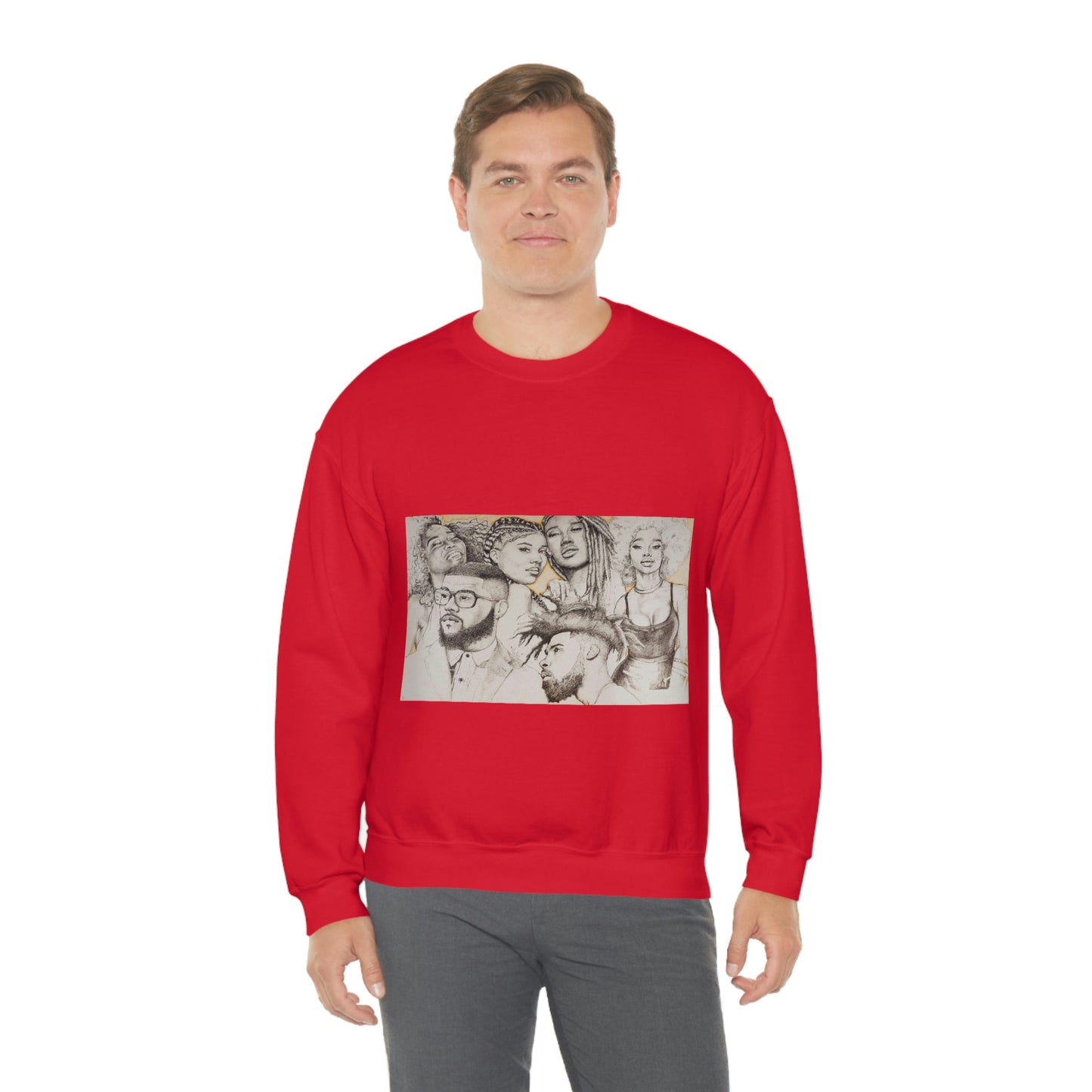 BLACK BEAUTY COLLAGE SWEATSHIRT