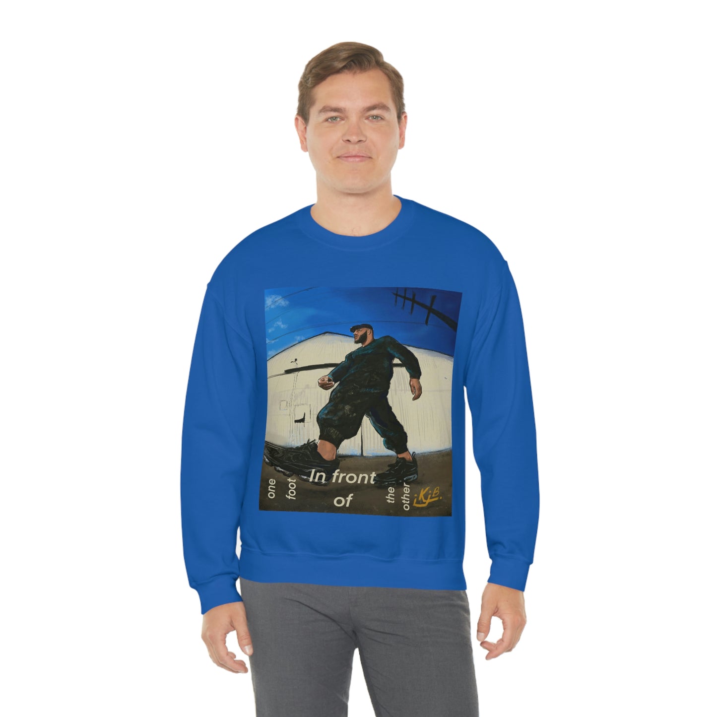 ONE FOOT IN FRONT OF THE OTHER - UNISEX - SWEATSHIRT