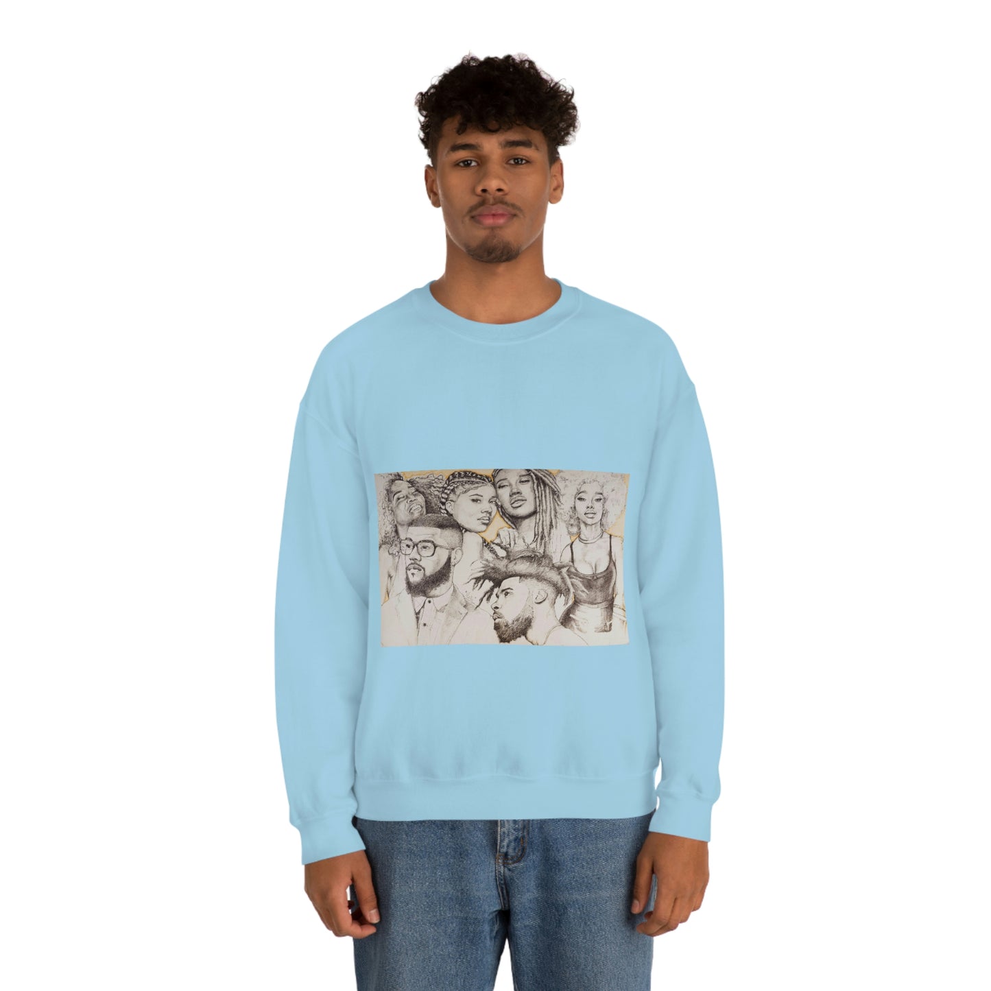 BLACK BEAUTY COLLAGE SWEATSHIRT