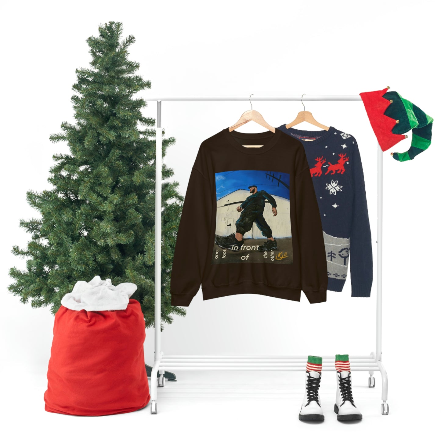 ONE FOOT IN FRONT OF THE OTHER - UNISEX - SWEATSHIRT