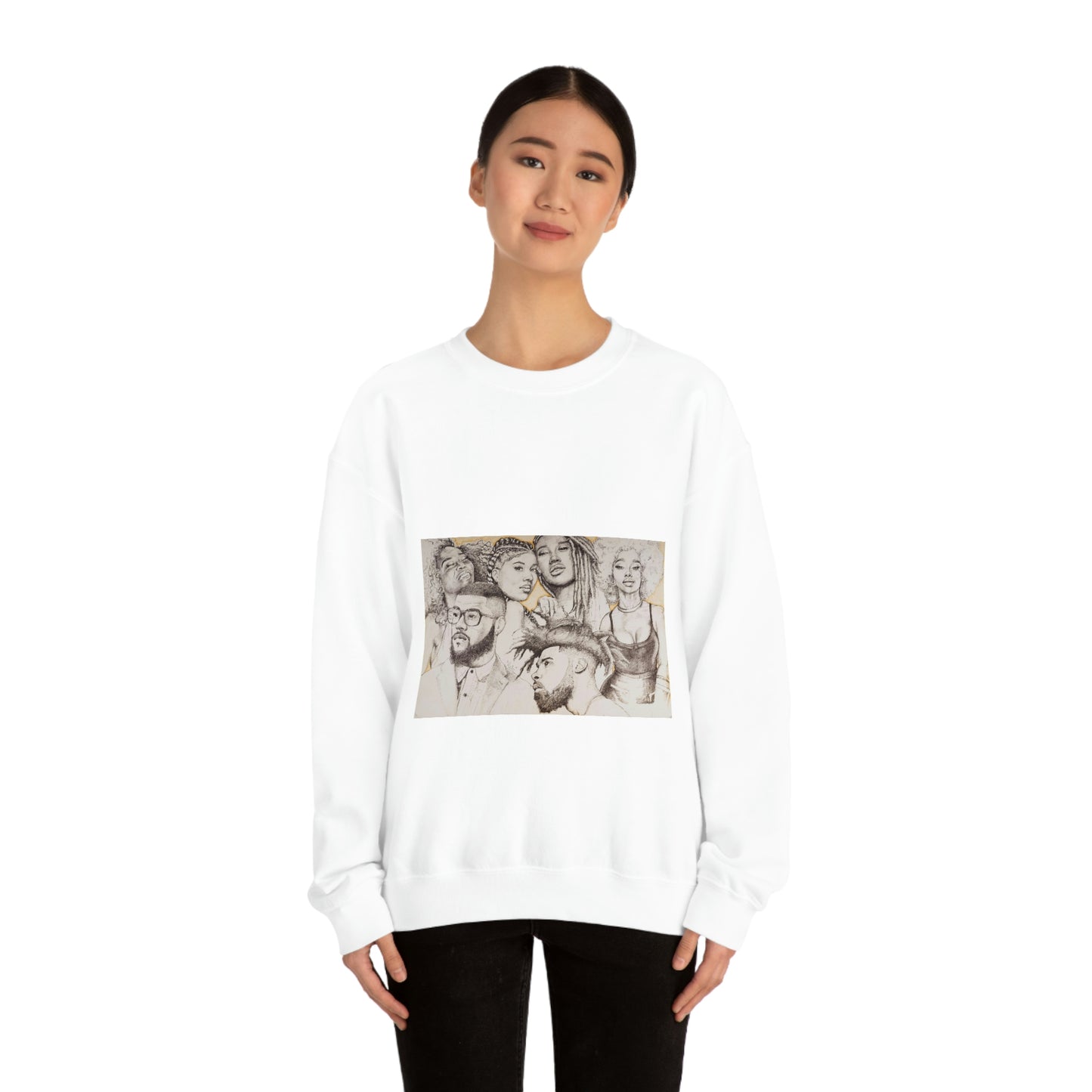 BLACK BEAUTY COLLAGE SWEATSHIRT