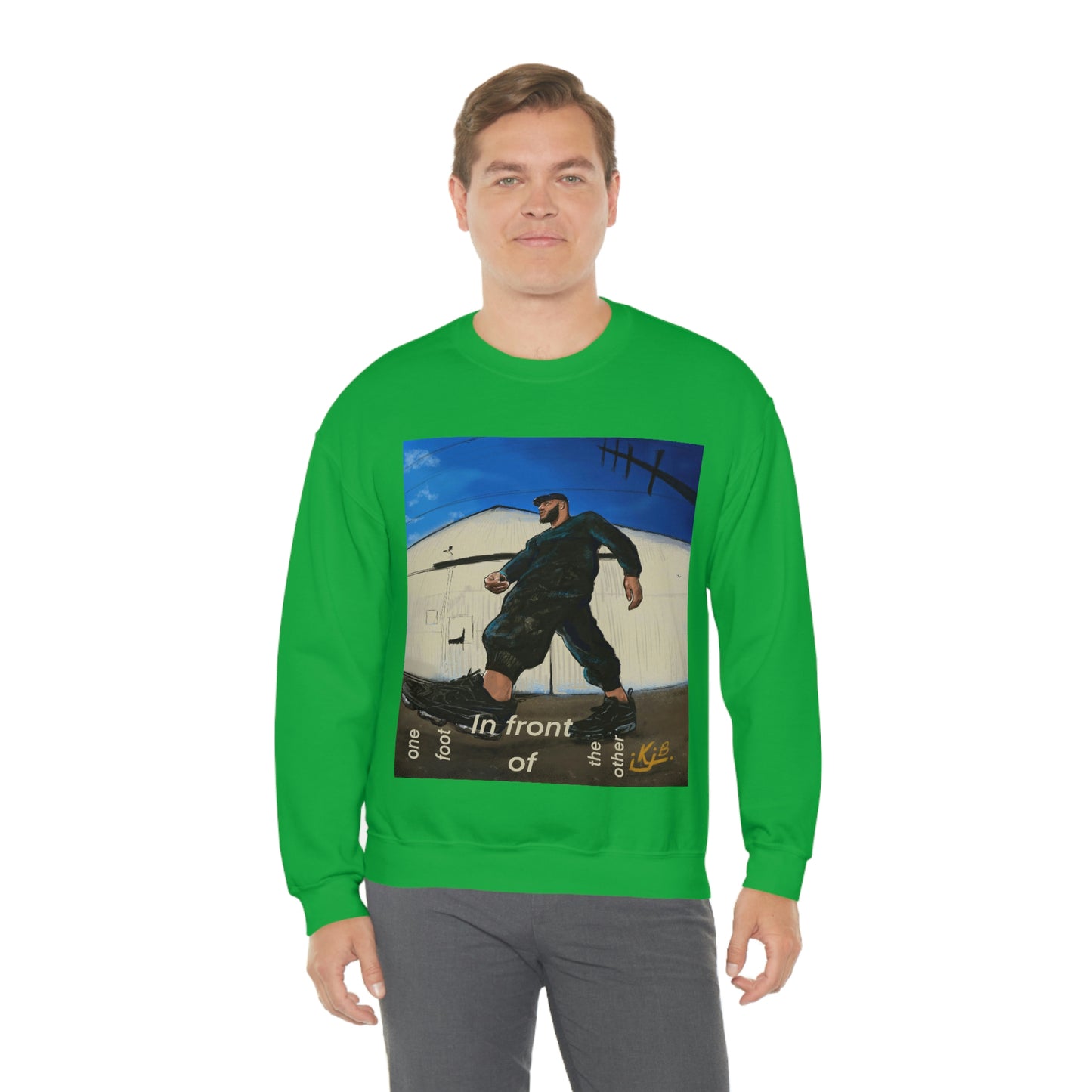 ONE FOOT IN FRONT OF THE OTHER - UNISEX - SWEATSHIRT