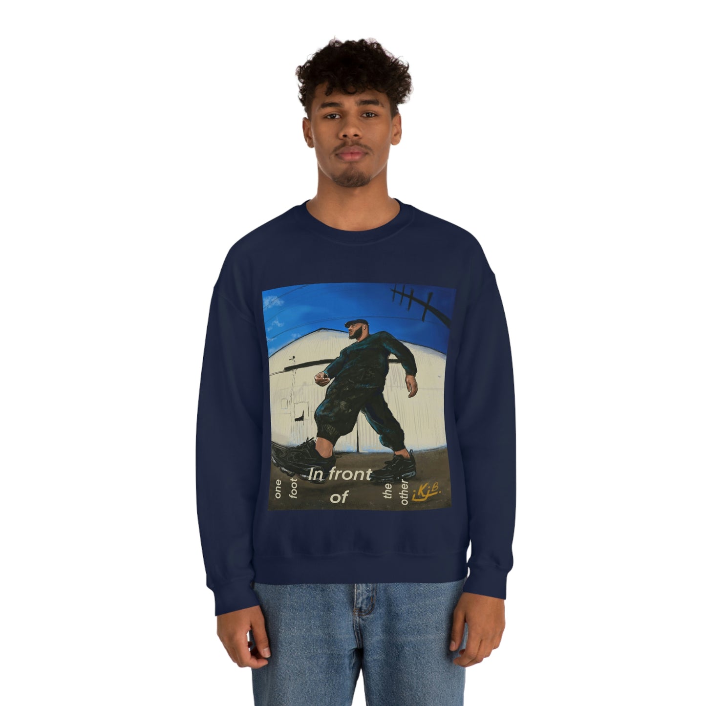 ONE FOOT IN FRONT OF THE OTHER - UNISEX - SWEATSHIRT