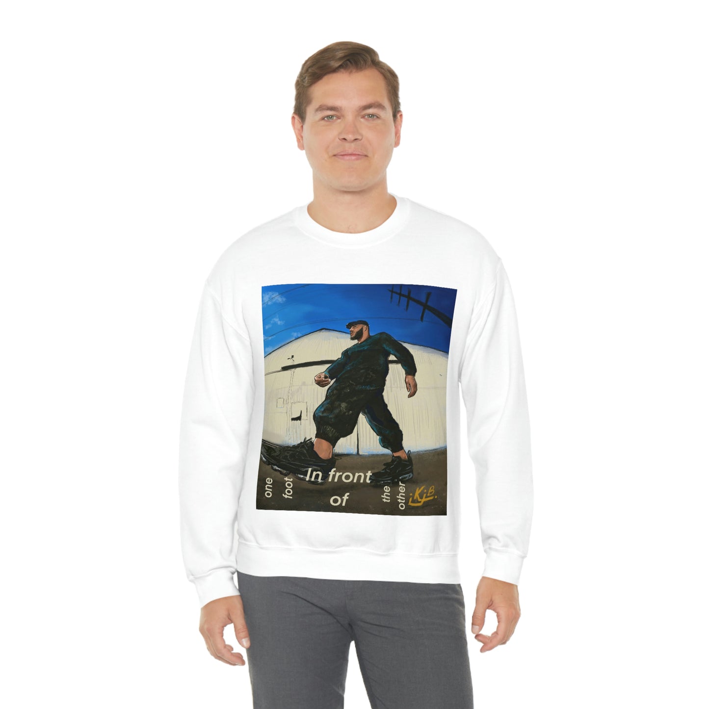 ONE FOOT IN FRONT OF THE OTHER - UNISEX - SWEATSHIRT
