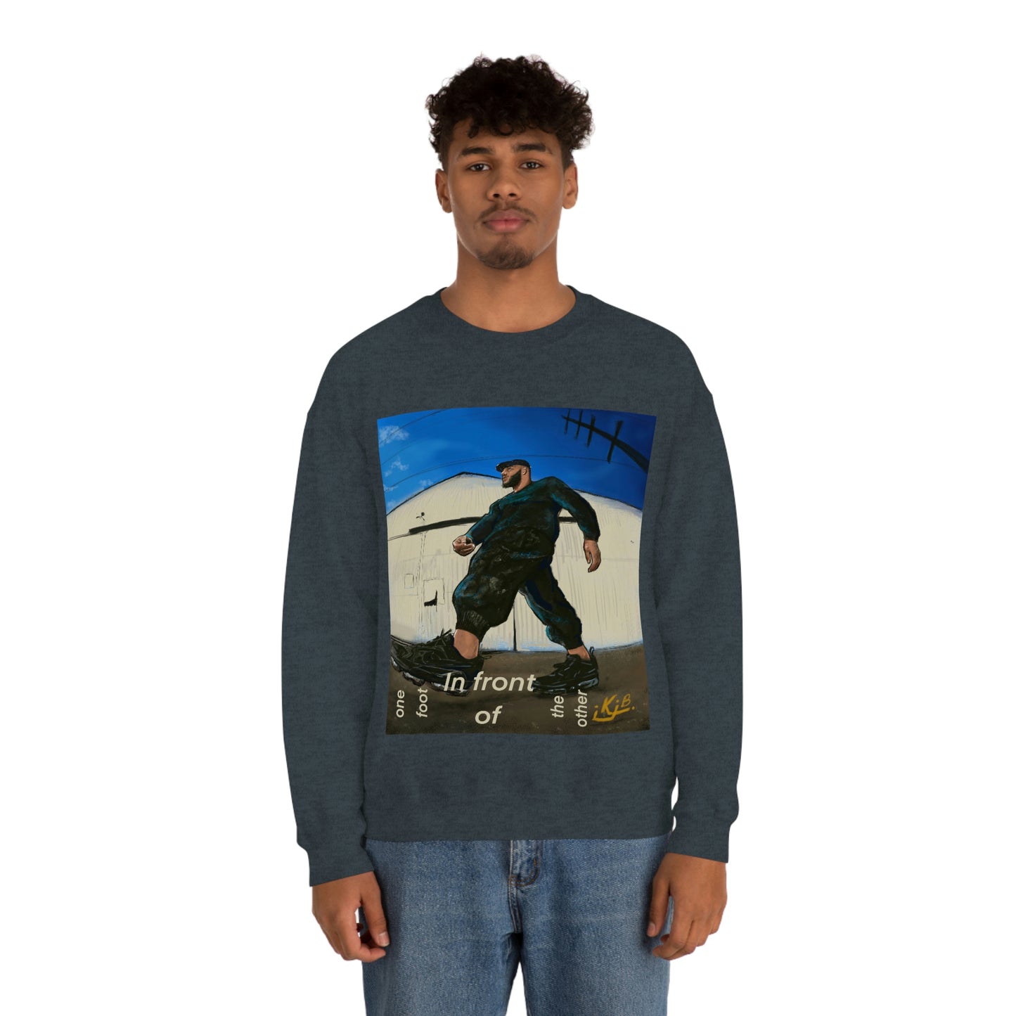 ONE FOOT IN FRONT OF THE OTHER - UNISEX - SWEATSHIRT