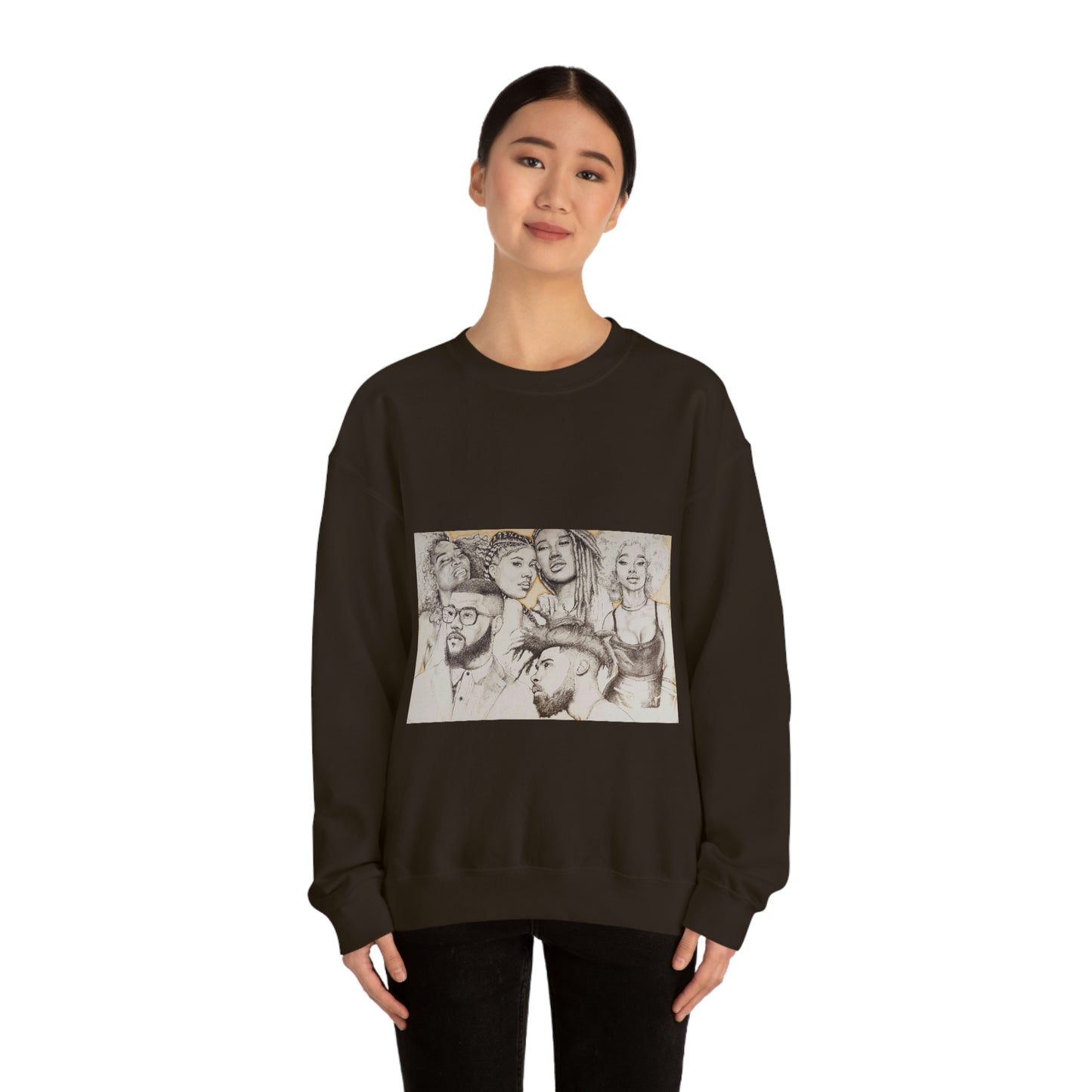 BLACK BEAUTY COLLAGE SWEATSHIRT
