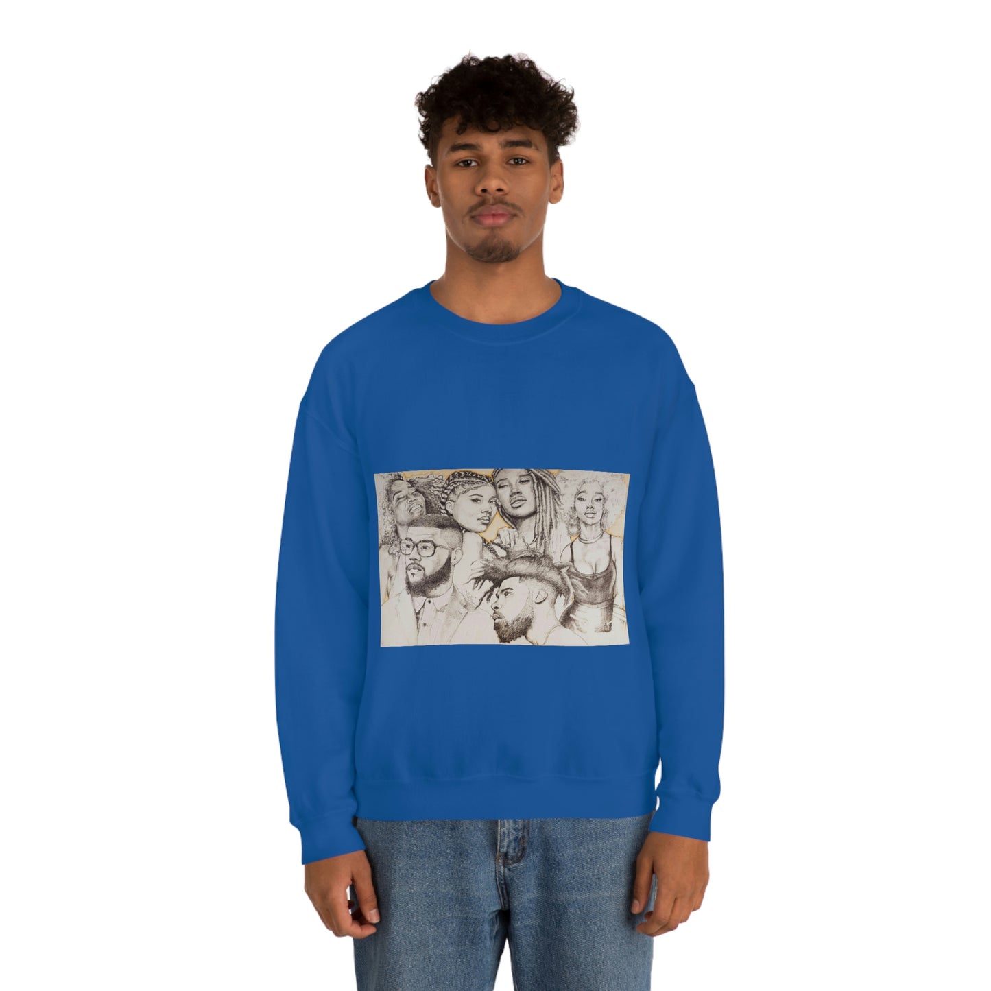 BLACK BEAUTY COLLAGE SWEATSHIRT