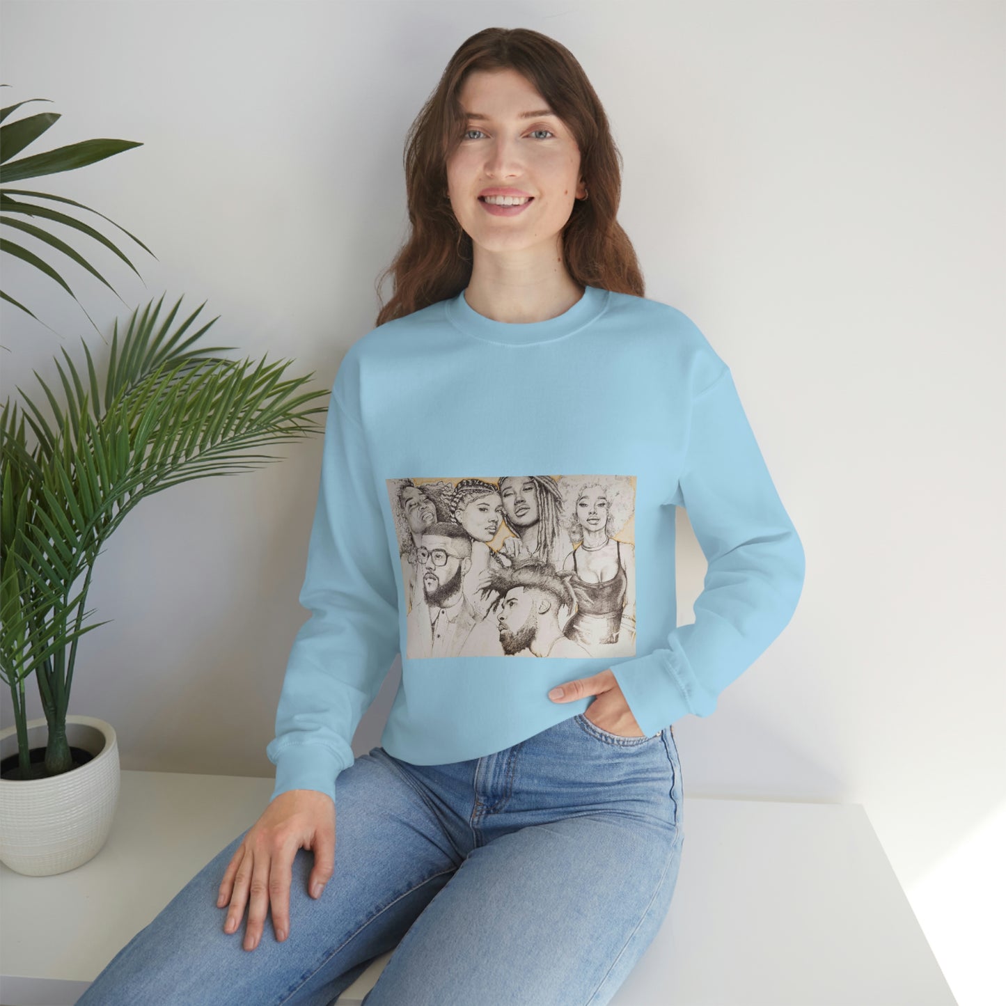 BLACK BEAUTY COLLAGE SWEATSHIRT